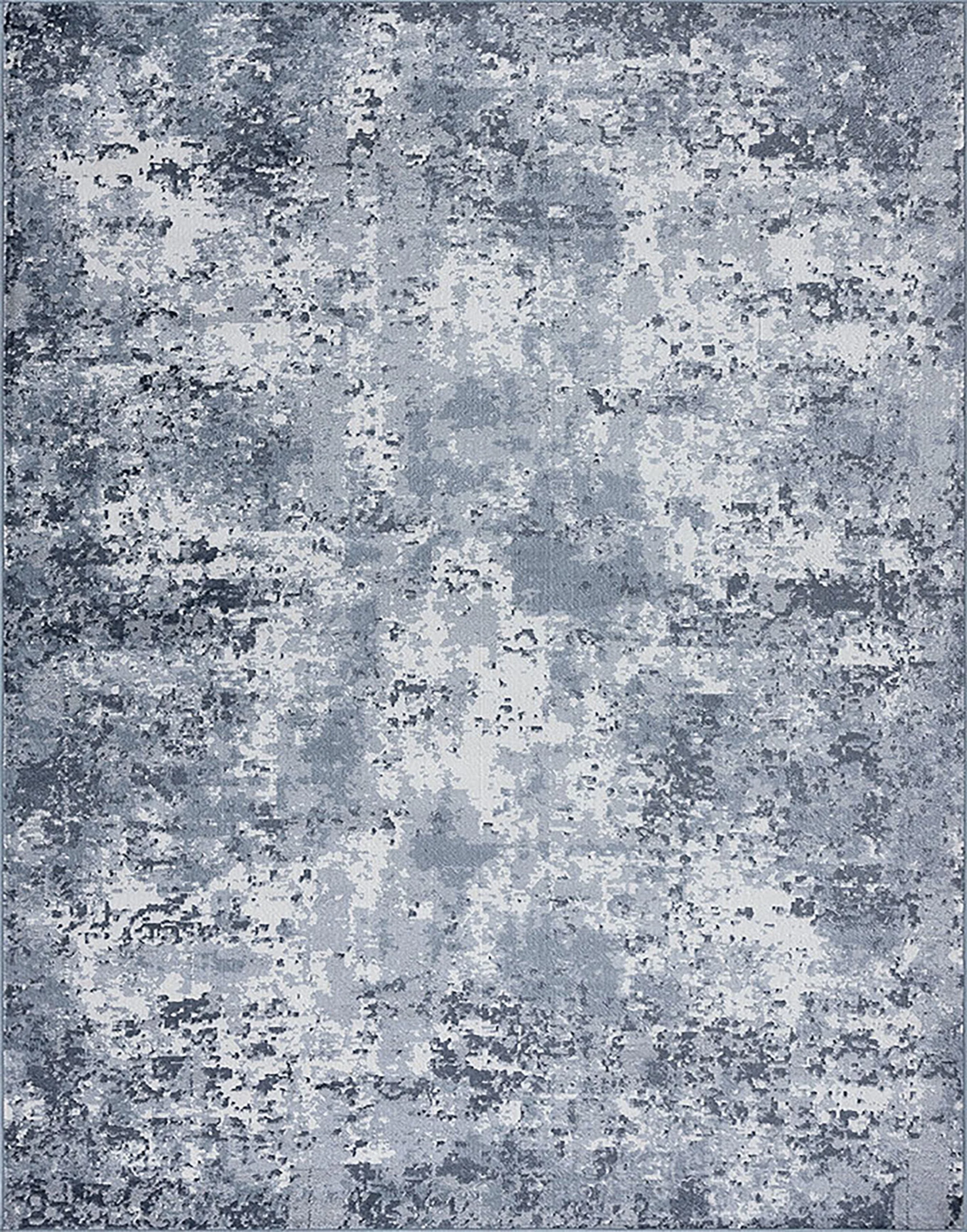 8x10 Modern Gray Large Area Rugs for Living Room | Bedroom Rug | Dining Room Rug | Indoor Entry or Entryway Rug | Kitchen Rug | Alfombras para Salas 7'10'' x 10'2''