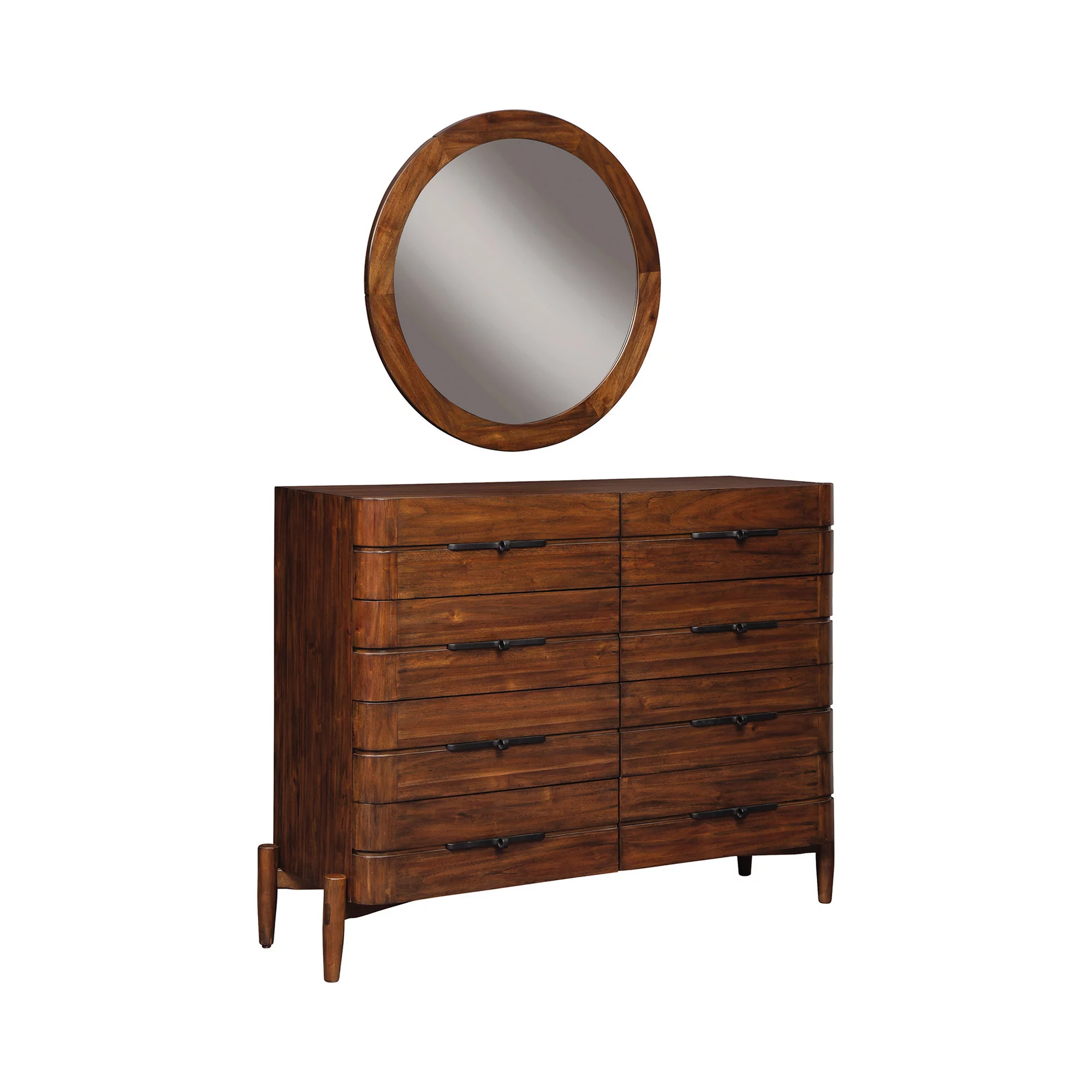 San Mateo 8-drawer Dresser Desert Teak