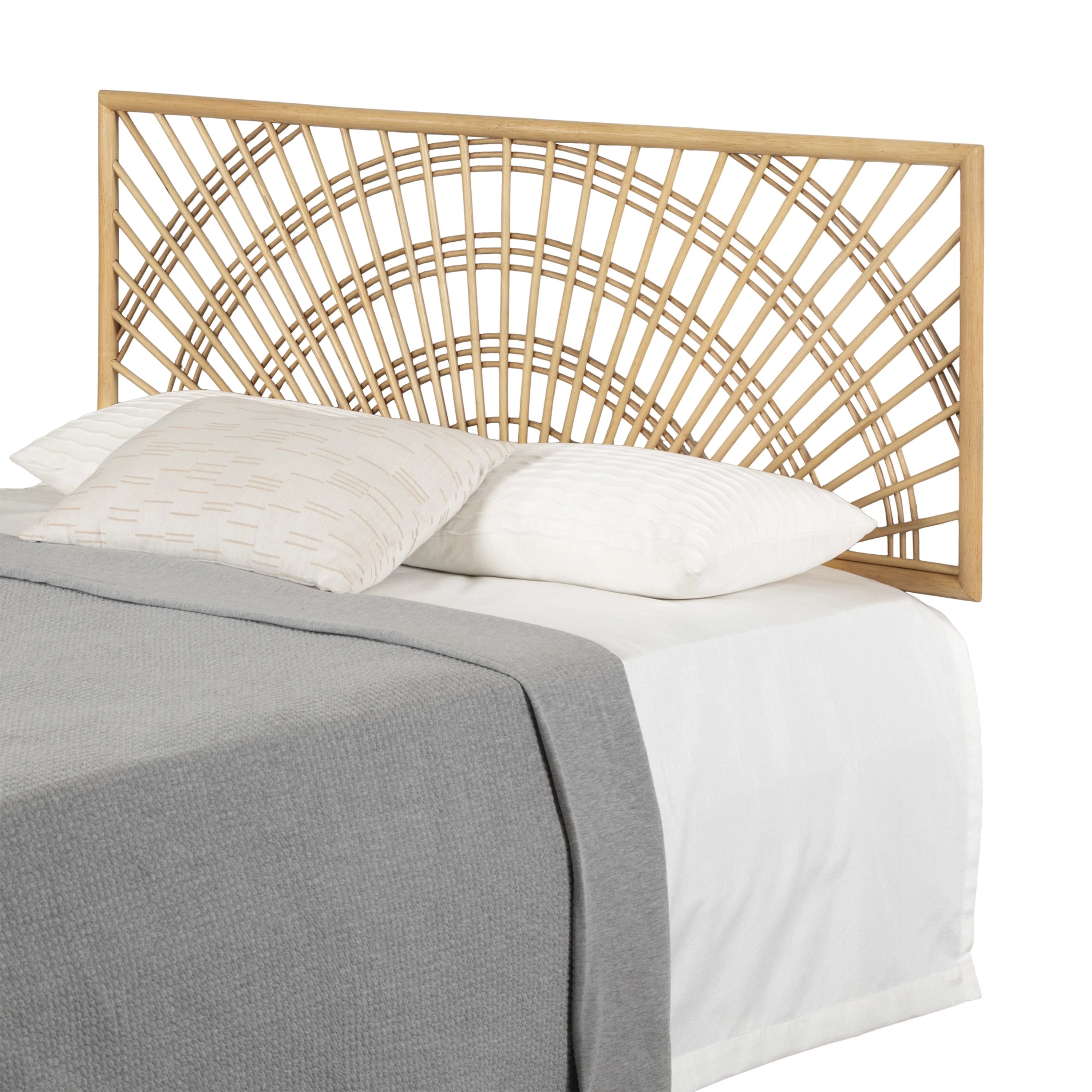 South Shore Balka, Bohemian Harmony Headboard, Full/Queen Beige