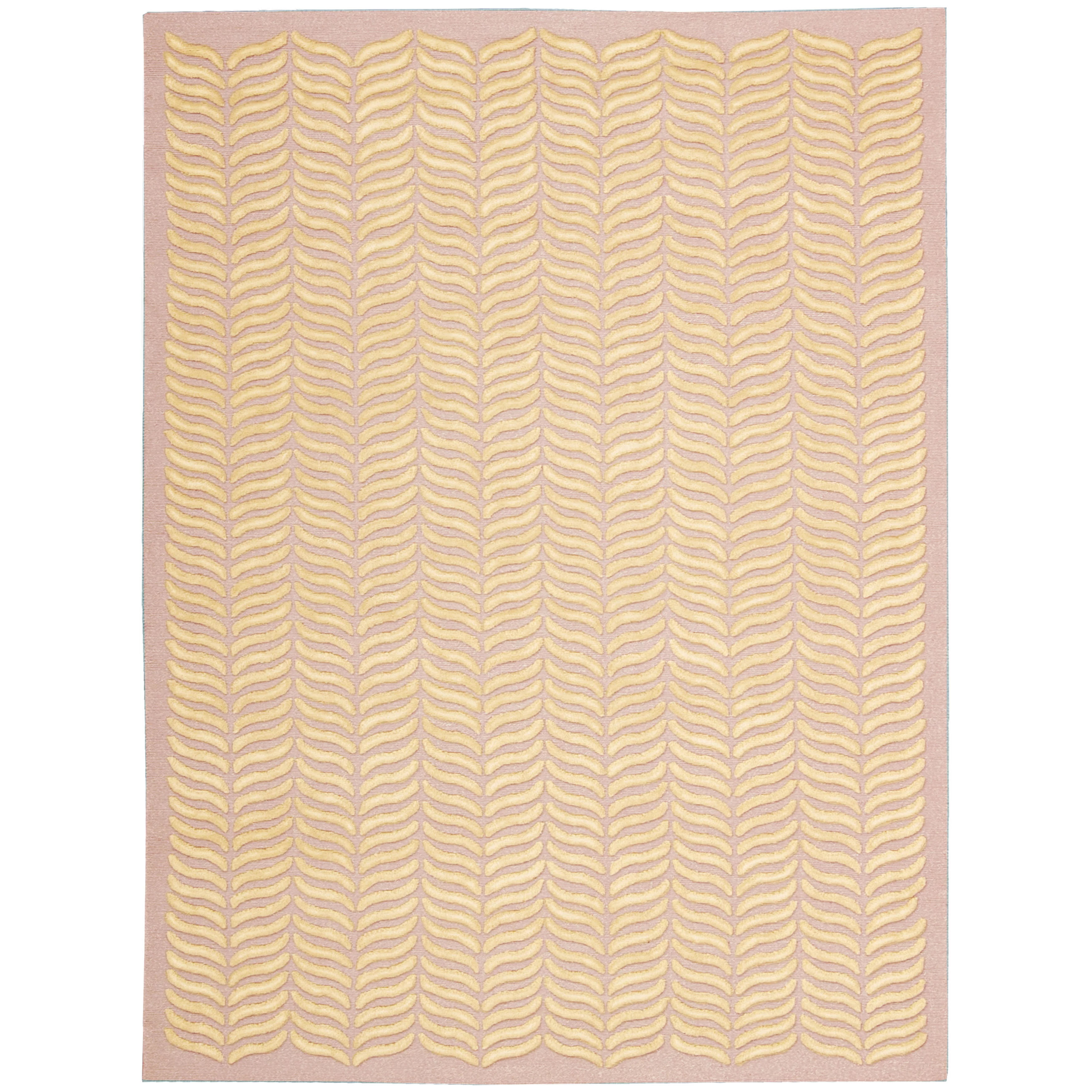 Nourison Silken Textures Area Rug Green 5'6