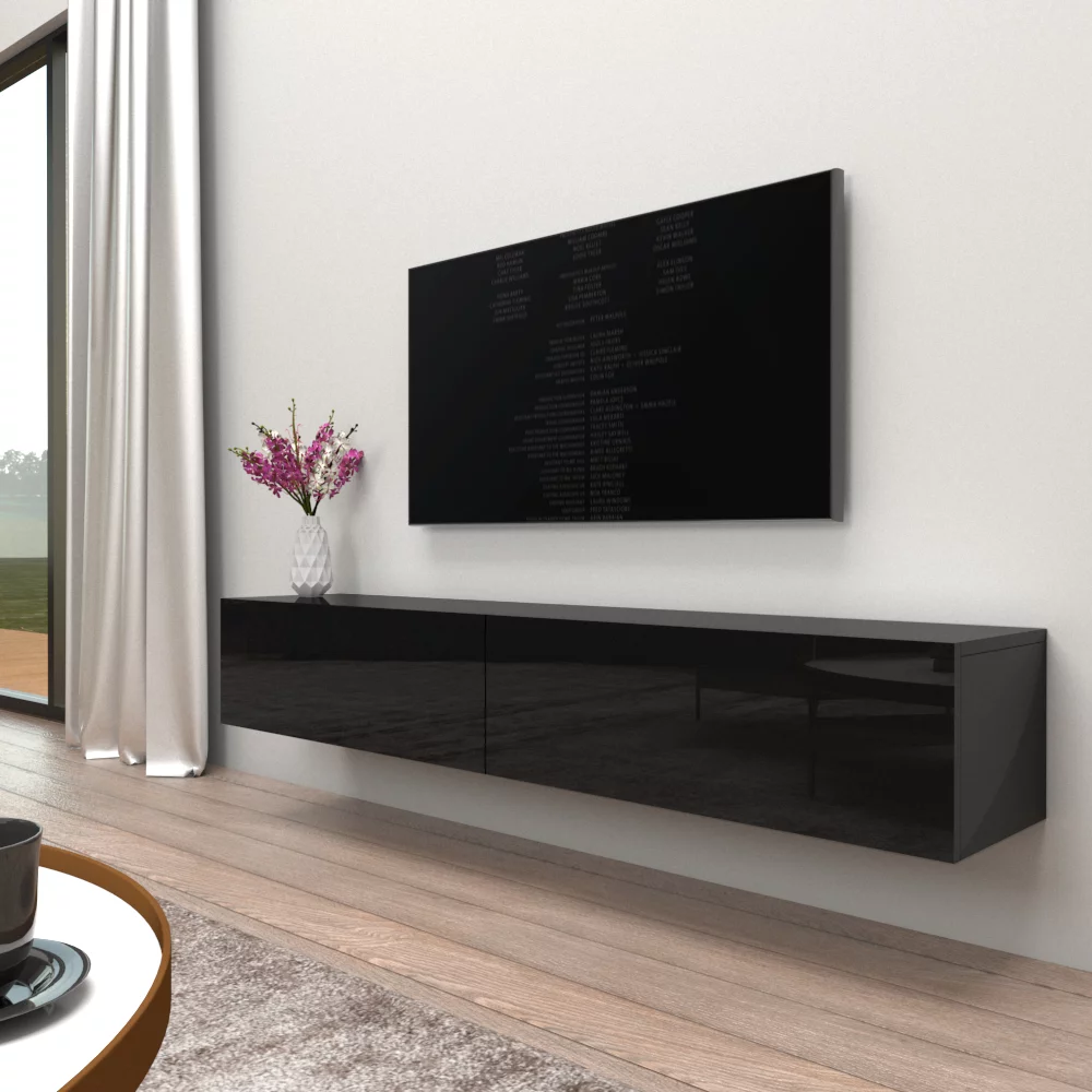 Berno Floating TV Stand for TVs up to 80