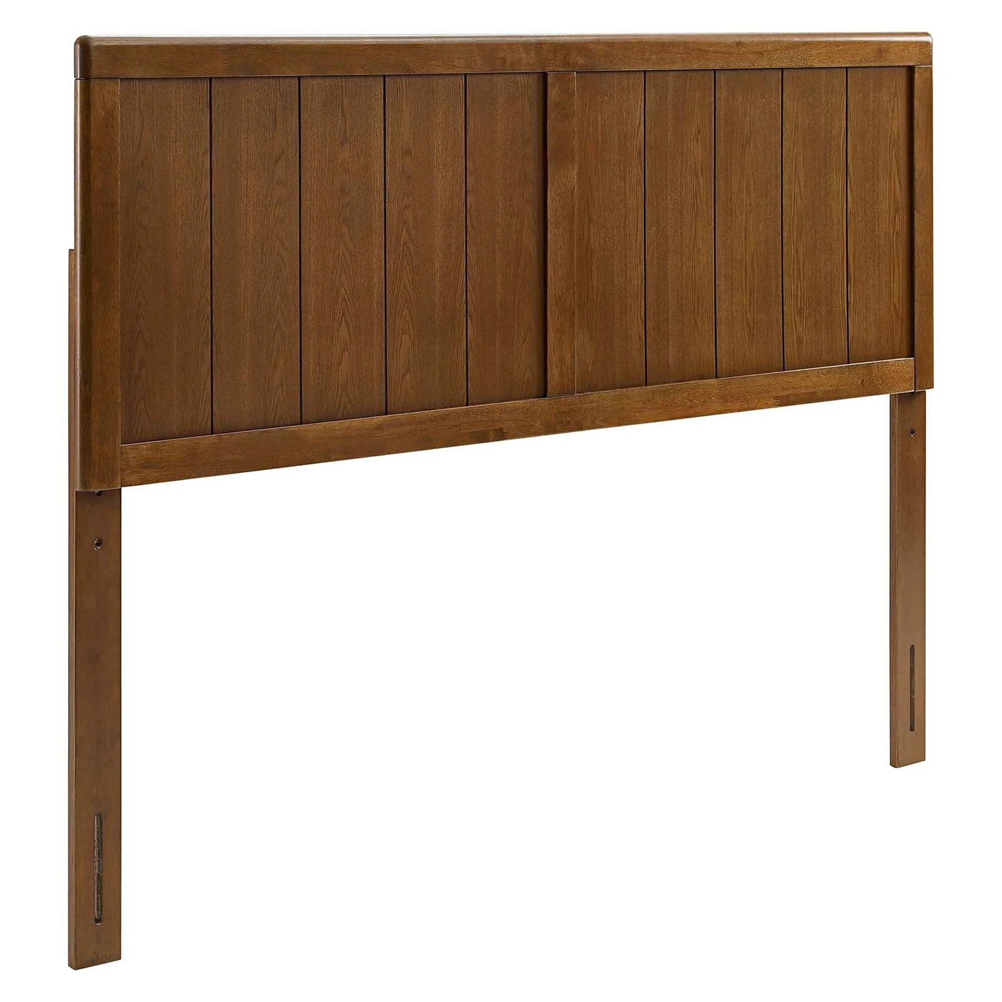BSD National Supplies Widman Country Style Queen Size Walnut Wooden Headboard