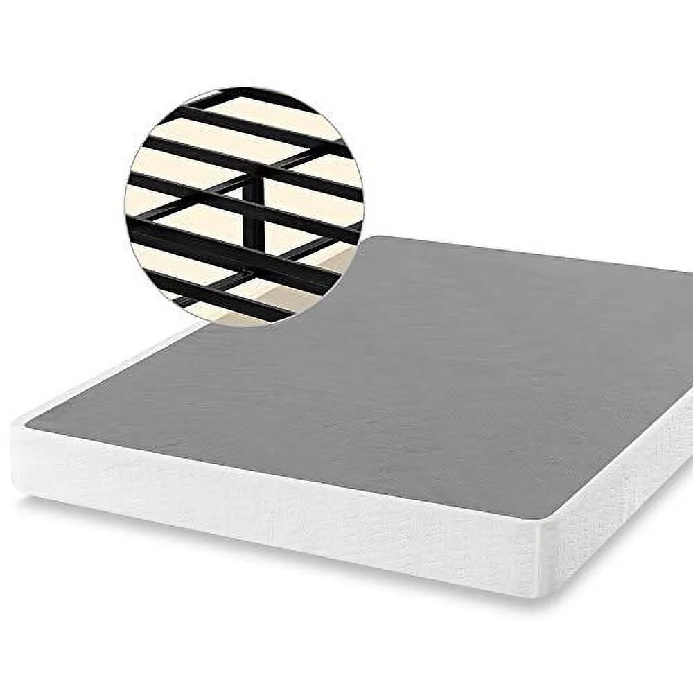 ZINUS 7 Inch Smart Metal Box Spring / Mattress Foundation / Strong Metal Frame / Easy Assembly, Twin