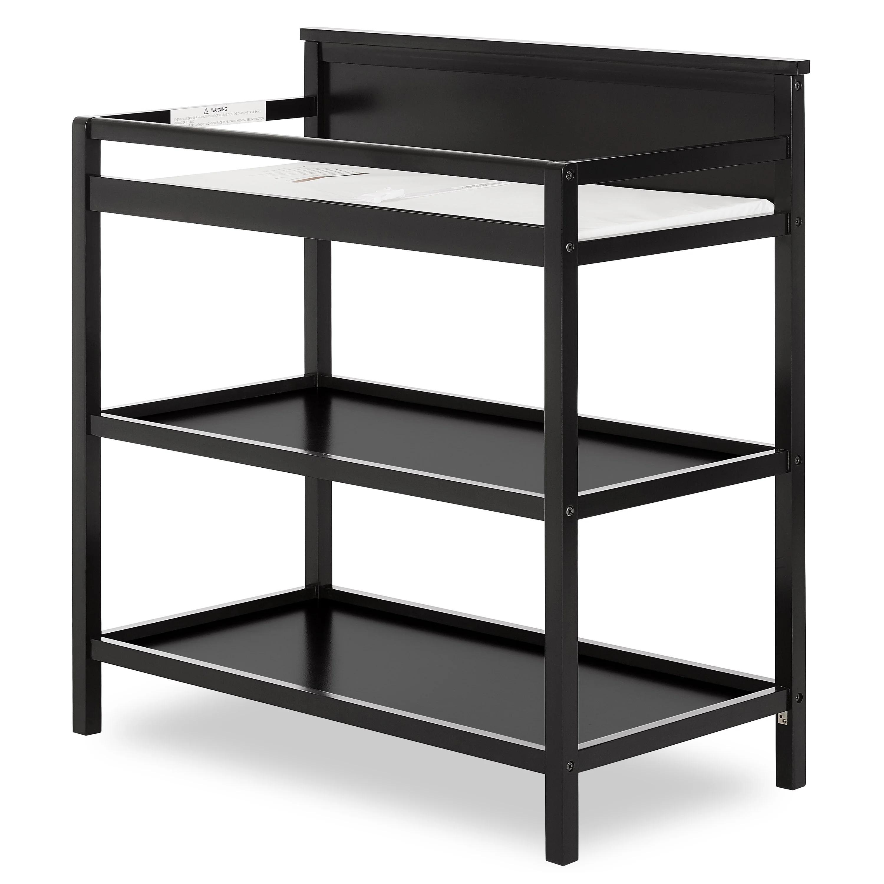 Dream On Me Jax Universal Changing Table, Matte Black