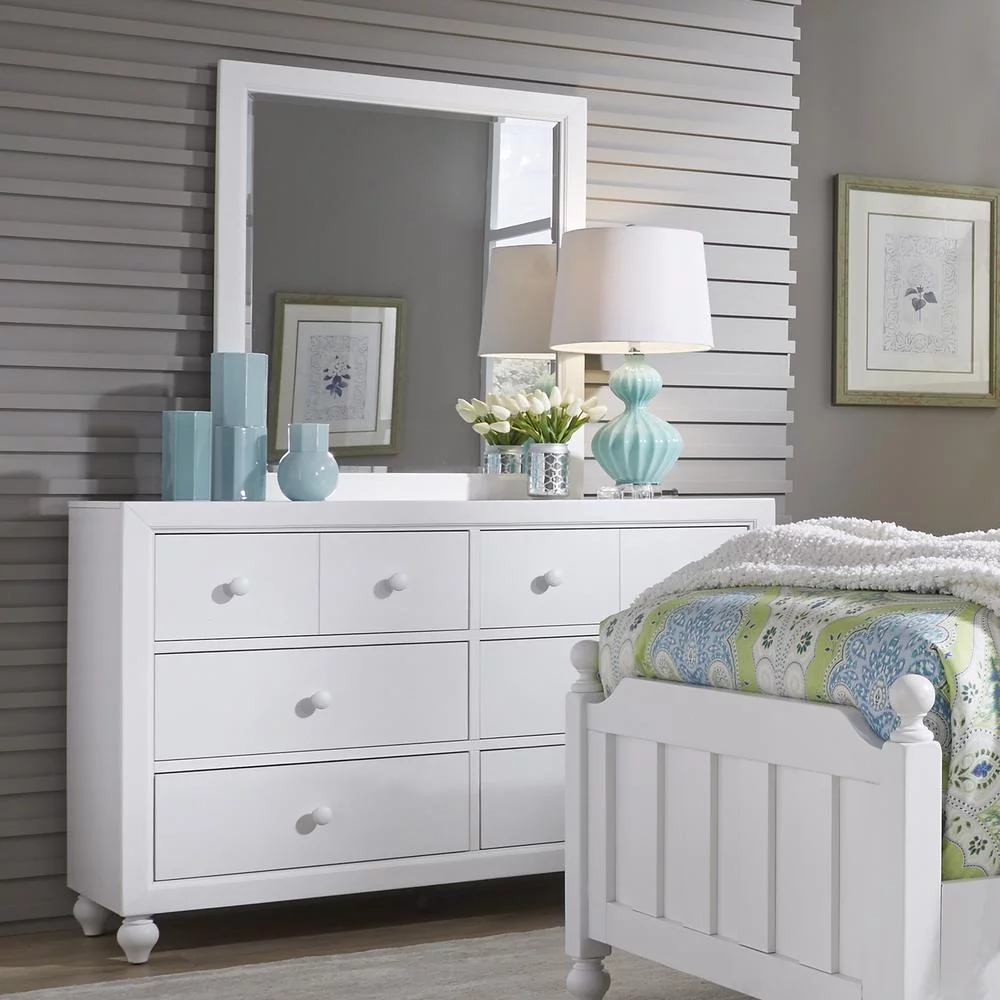 Liberty Furniture Dresser & Mirror (523-YBR-DM)