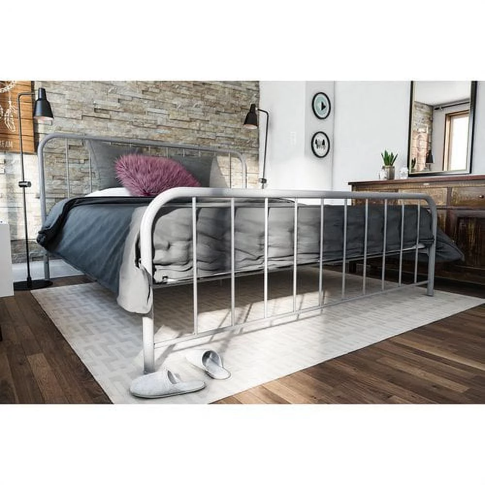 Novogratz Bellamy Metal Bed, Multiple Sizes, Multiple Colors