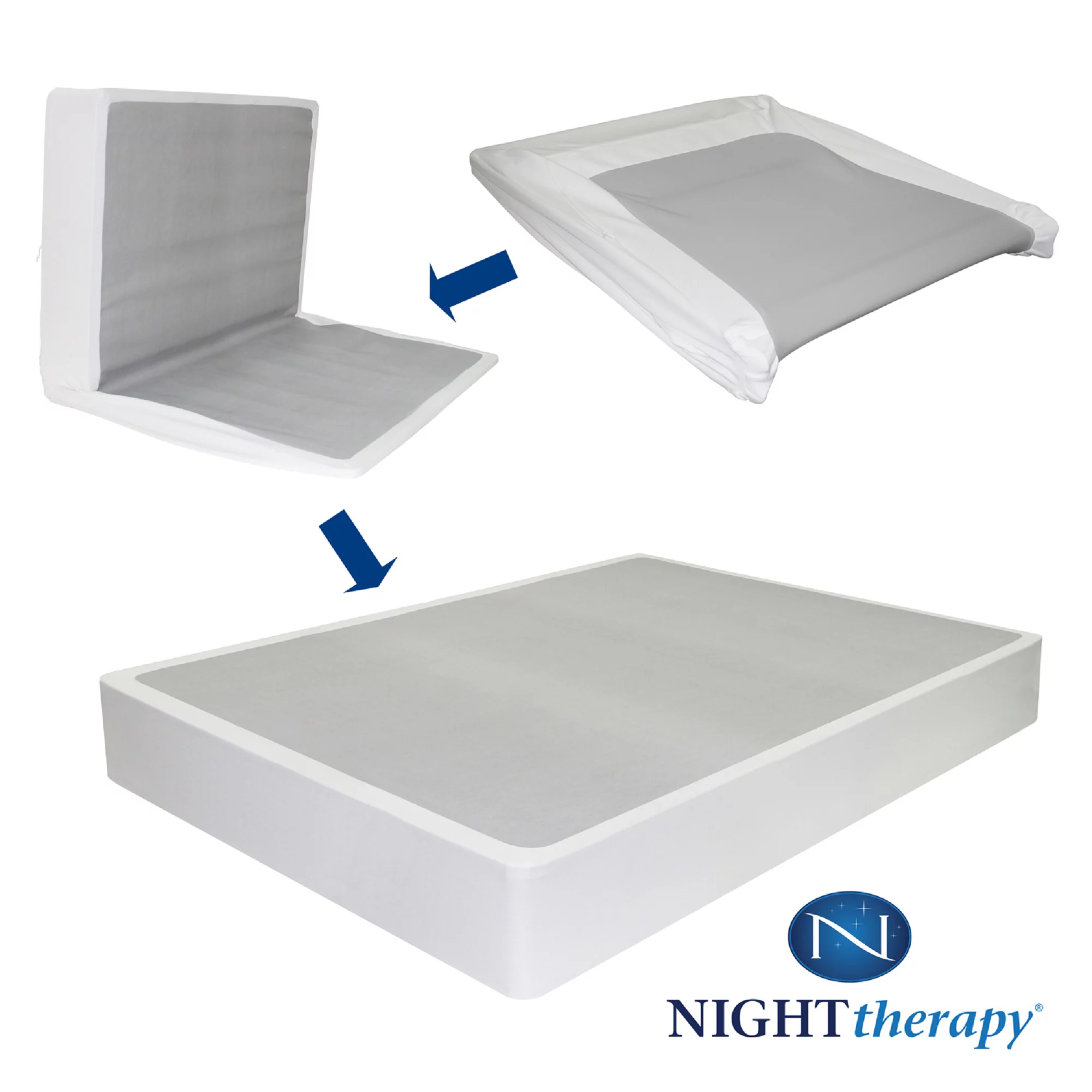 Night Therapy Bi-Fold® Box Spring Folding Foundation-Twin