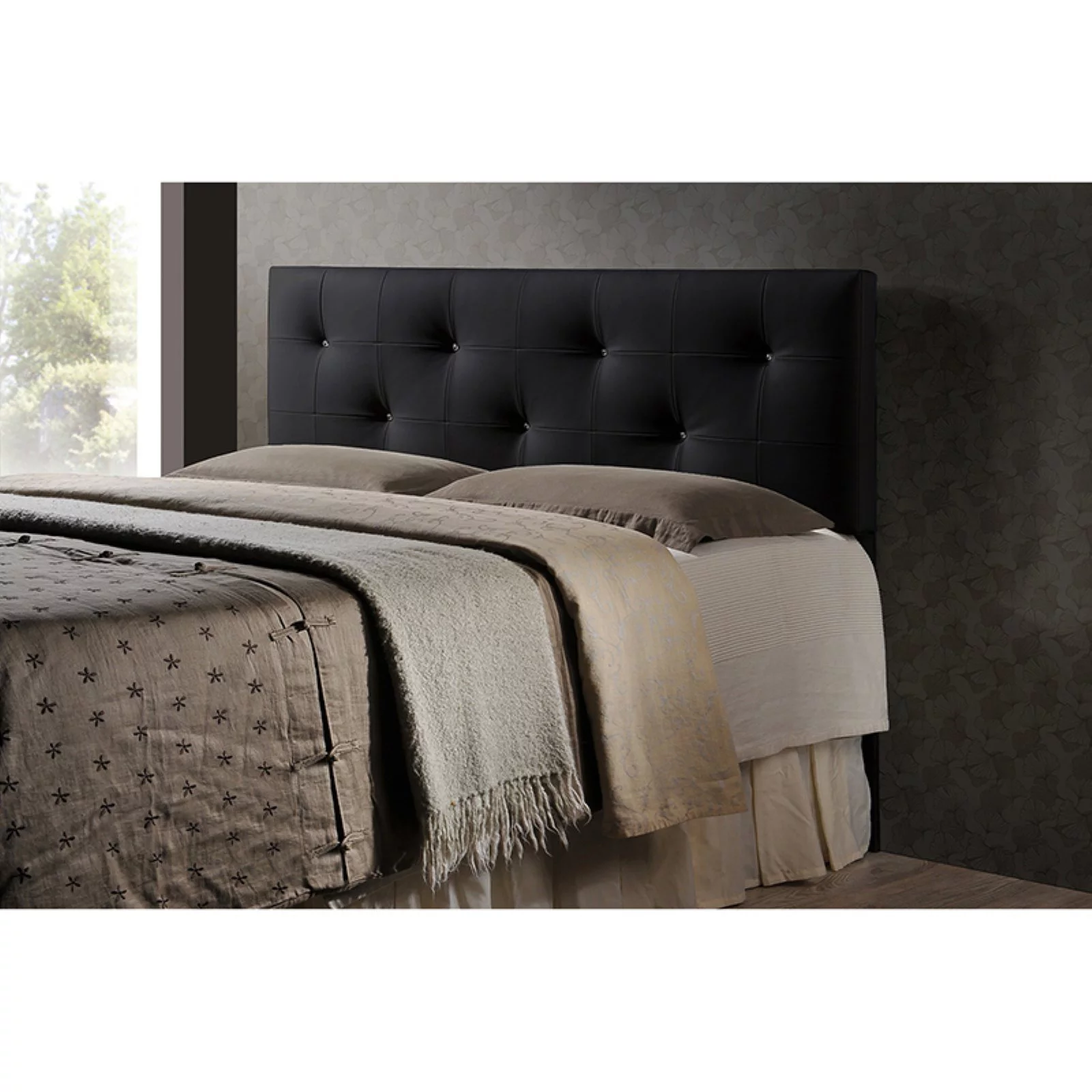 Baxton Studio Dalini Upholstered Headboard