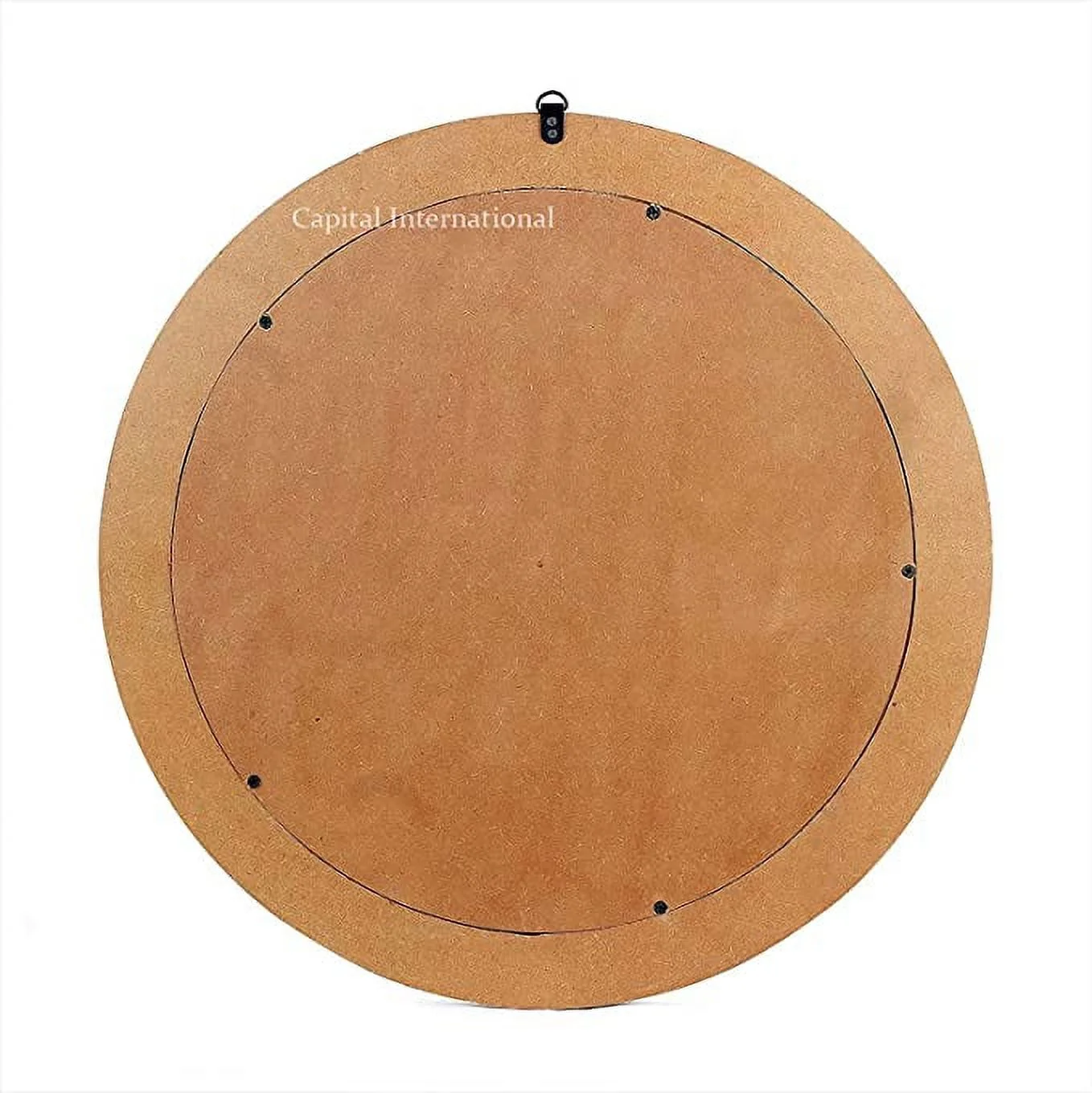 Capital International Nautical Jute Wall Mirror Large Framed Wall Mounted for Bathroom (18 inch)