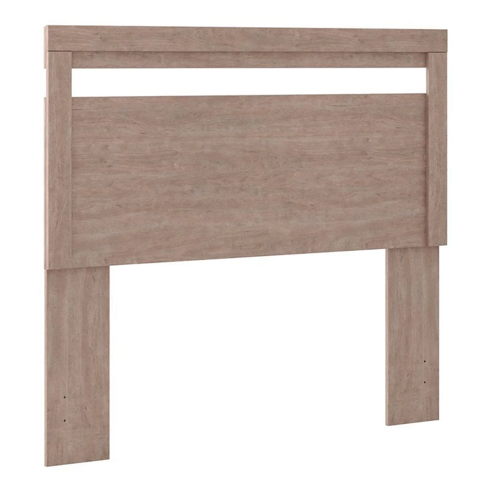 Home Square 2-Piece Set with Headboard & Full Platform Bed in Gray