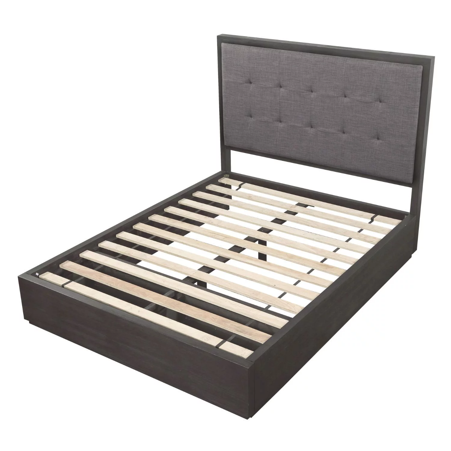Modus Oxford 4PC Cal King Storage Bedroom set in Basalt Grey