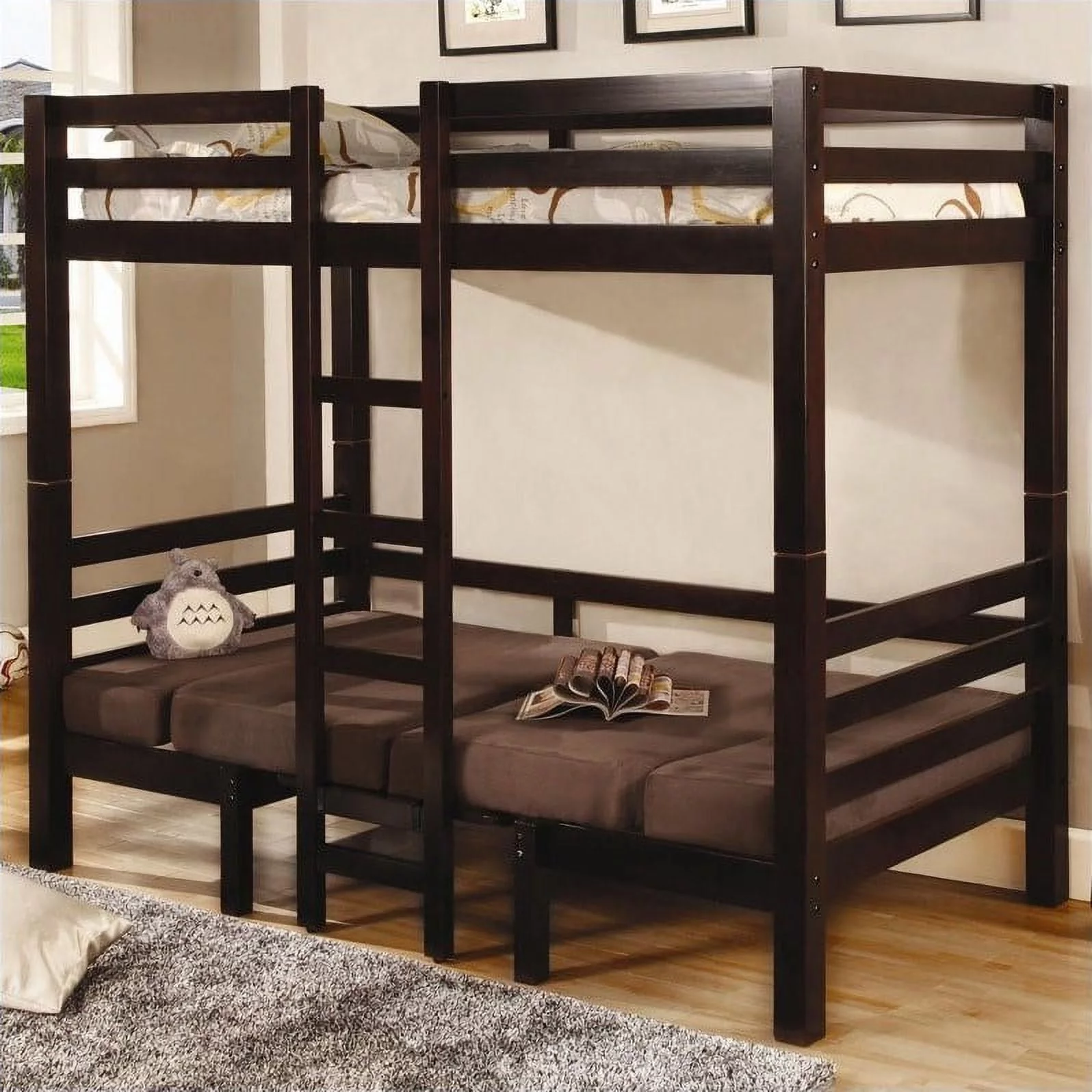 Coaster Twin/Twin Loft Bed (Box 1 of 3)