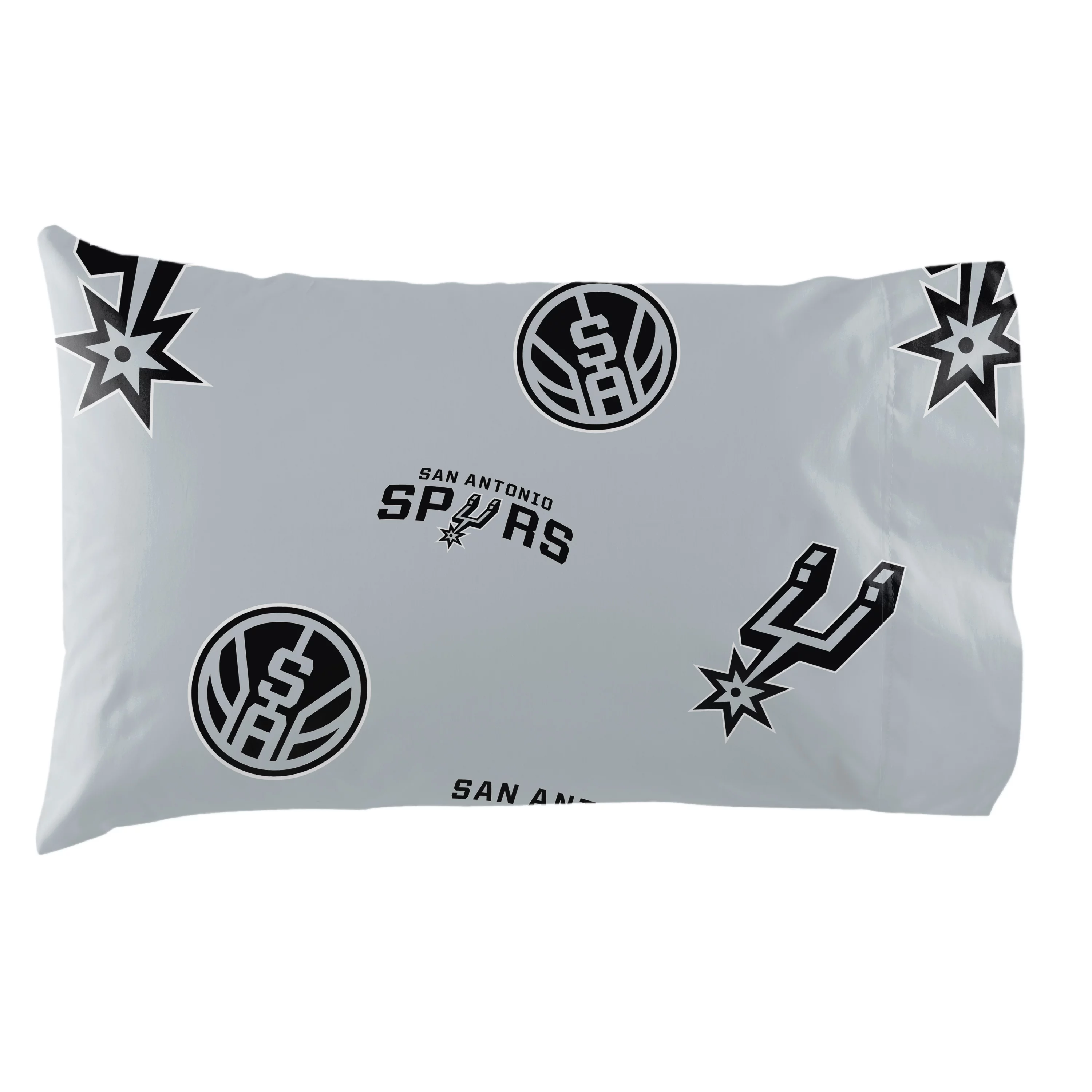 NBA San Antonio Spurs Bed in Bag Set, Queen Size, Team Colors, 100% Polyester, 5 Piece Set