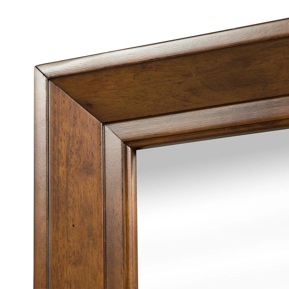 Copper Grove  Epper Aged Oak 7-drawer Dresser and Mirror Set