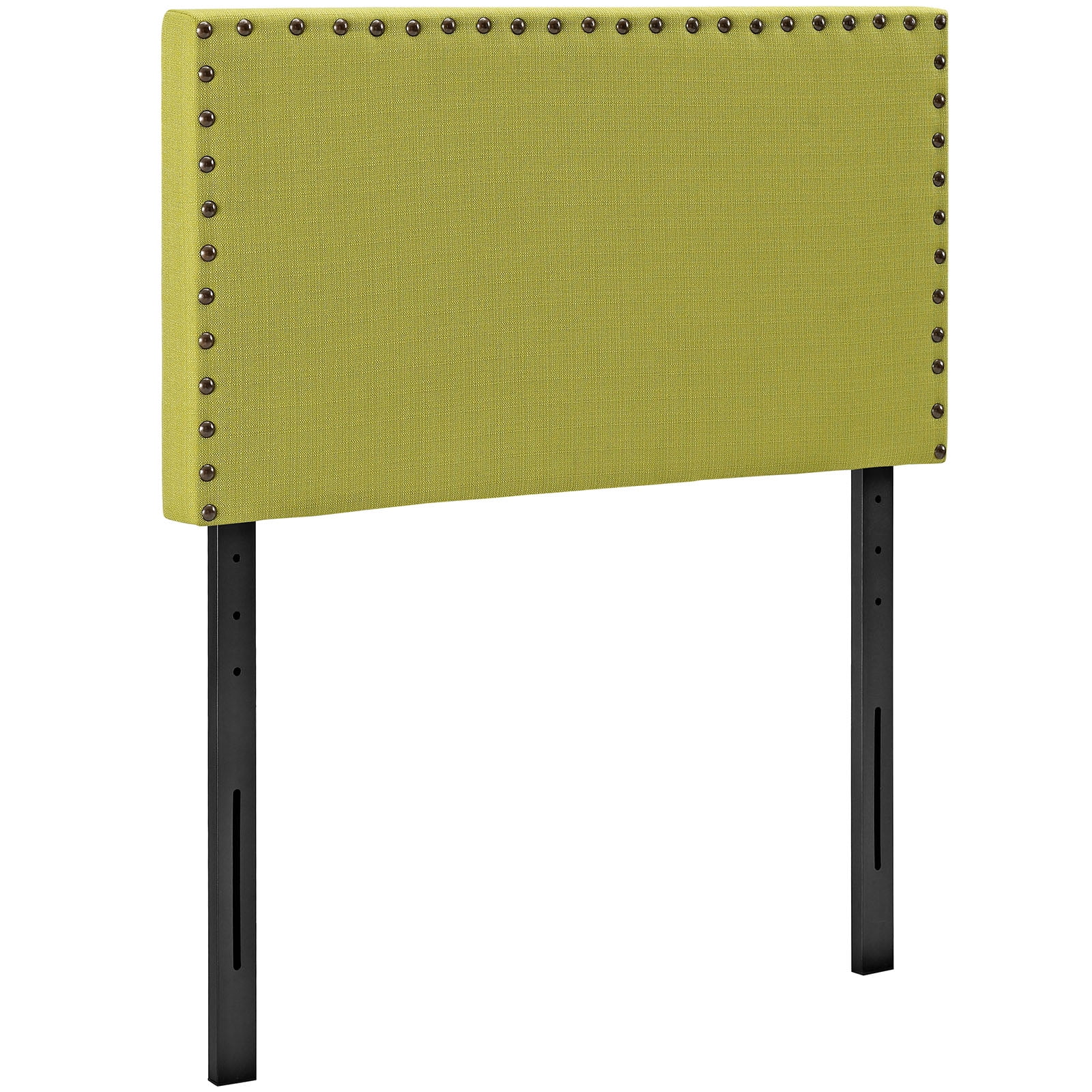 Modway Phoebe Twin Upholstered Fabric Headboard in Wheatgrass