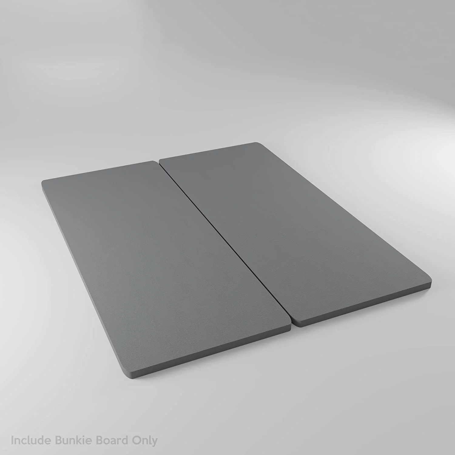 YGDU 1.5-Inch Split Fully Assembled Bunkie Board for Mattress/Bed Support, Full, Grey
