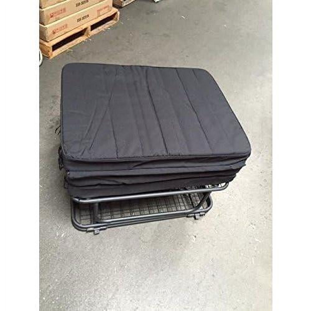 Folding Bed Frame With Foam Mattress 3
