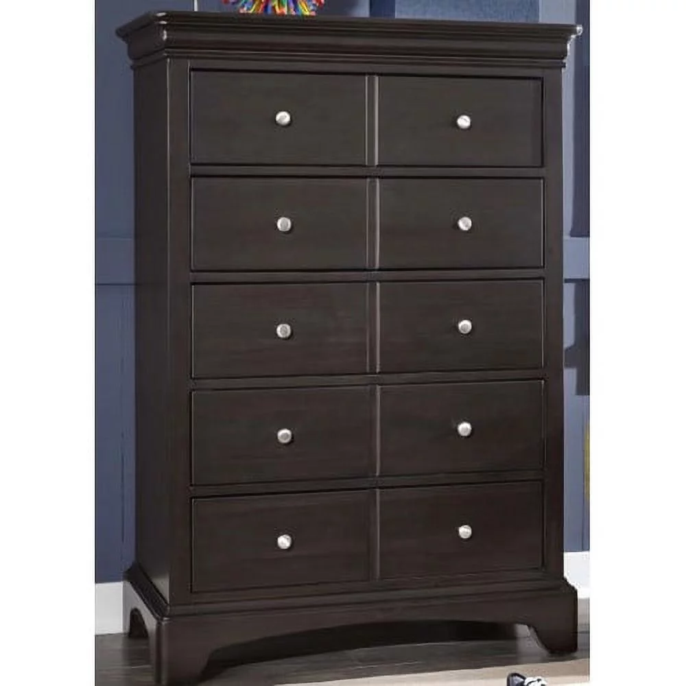 My Home Furnishings Neopolitan 5 Drawer Lingerie Chest