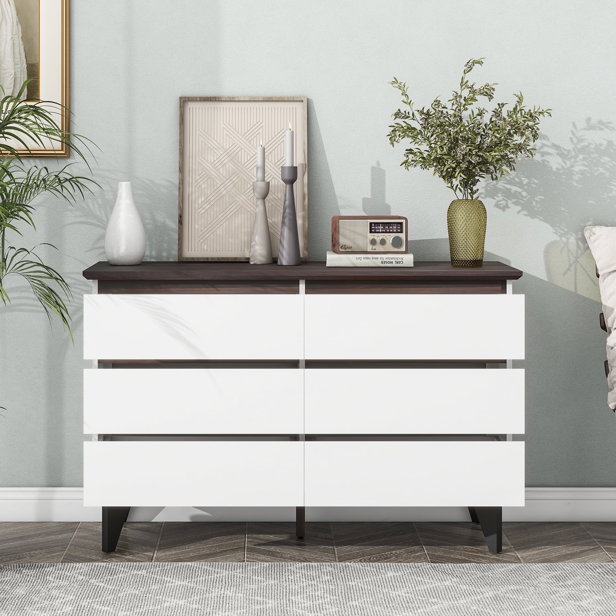 6-Drawer Double Dresser | Stay Organized