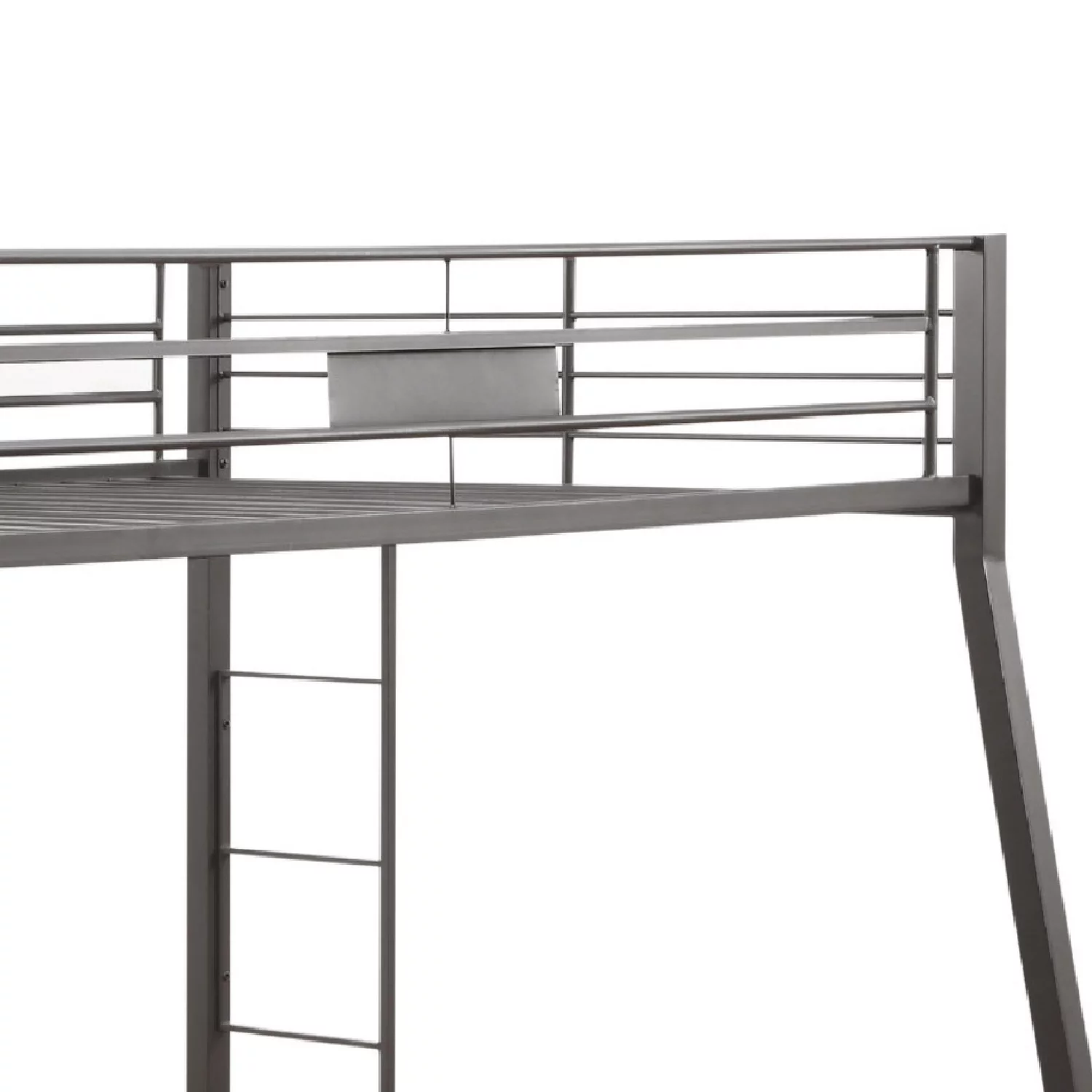 BenJara Metal Full XL/Queen Bunk Bed, Black Sand
