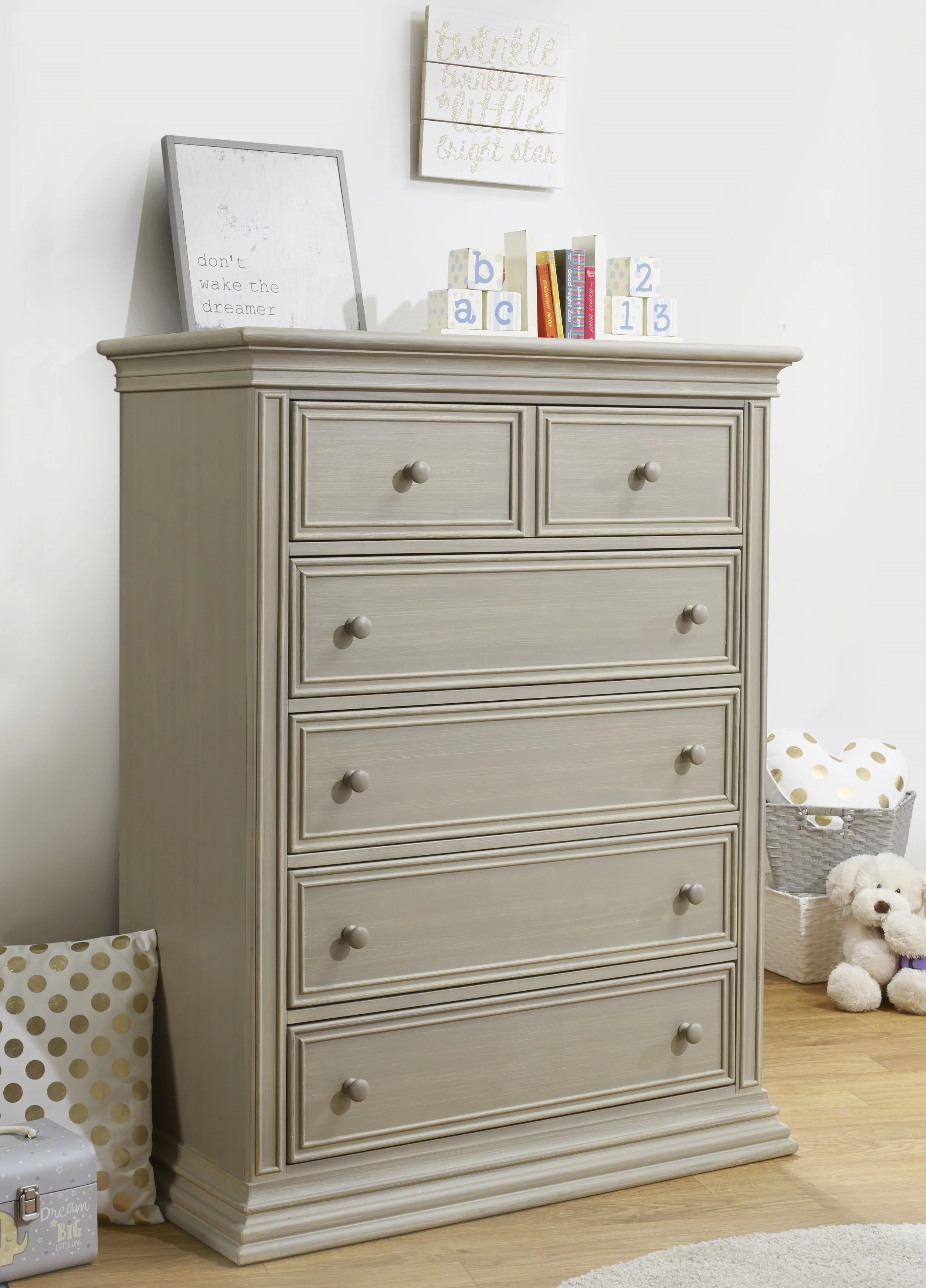 Sorelle Verona 5 Drawer Dresser