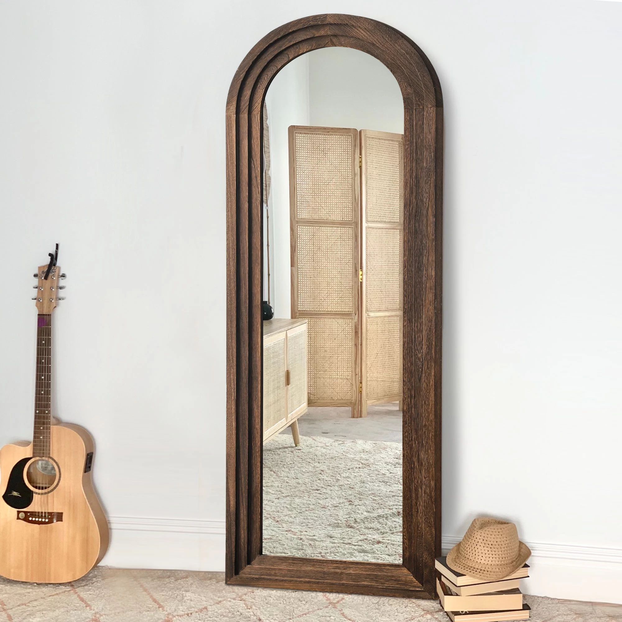 NeuType Solid Wood Full-Length Mirror 64