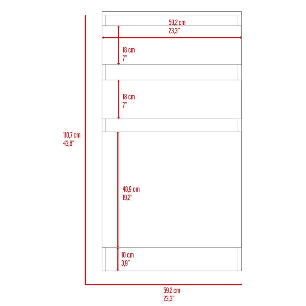 Depot E-Shop DE-JLB6741 Diamond Dresser, White