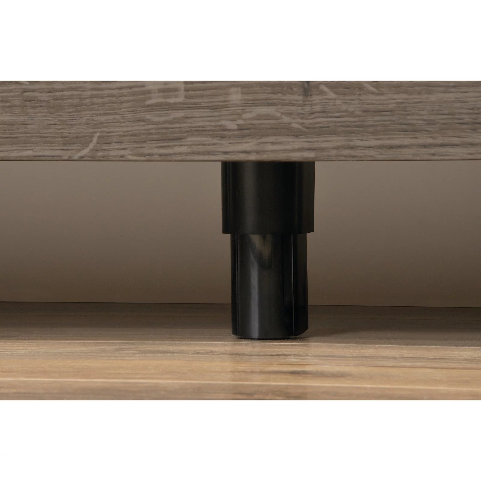 Sauder Adept Storage Credenza, Craftsman Oak Finish