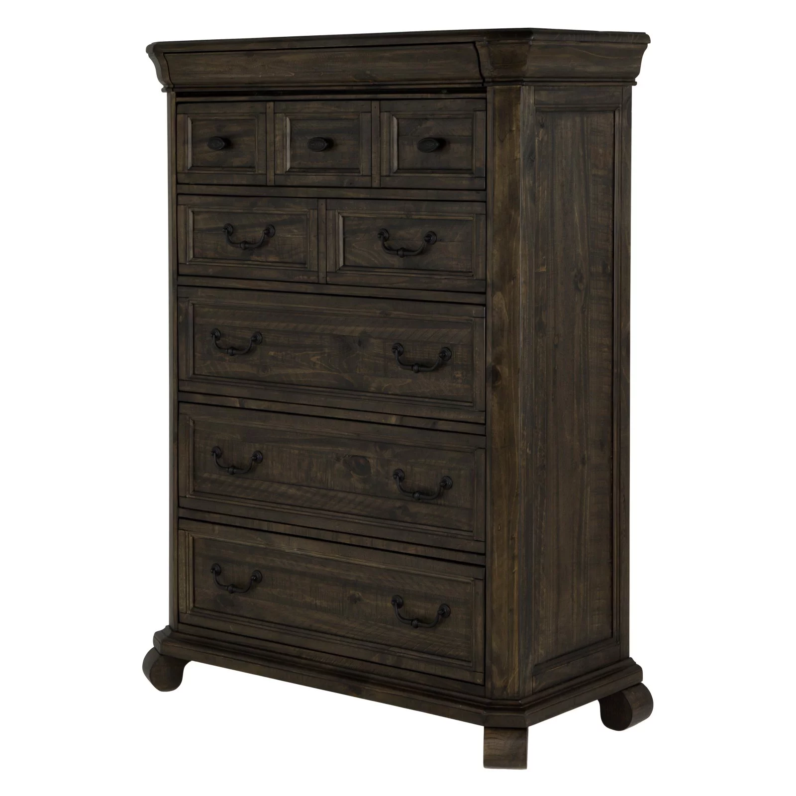 Magnussen Bellamy Traditional Peppercorn 6 Drawer Chest