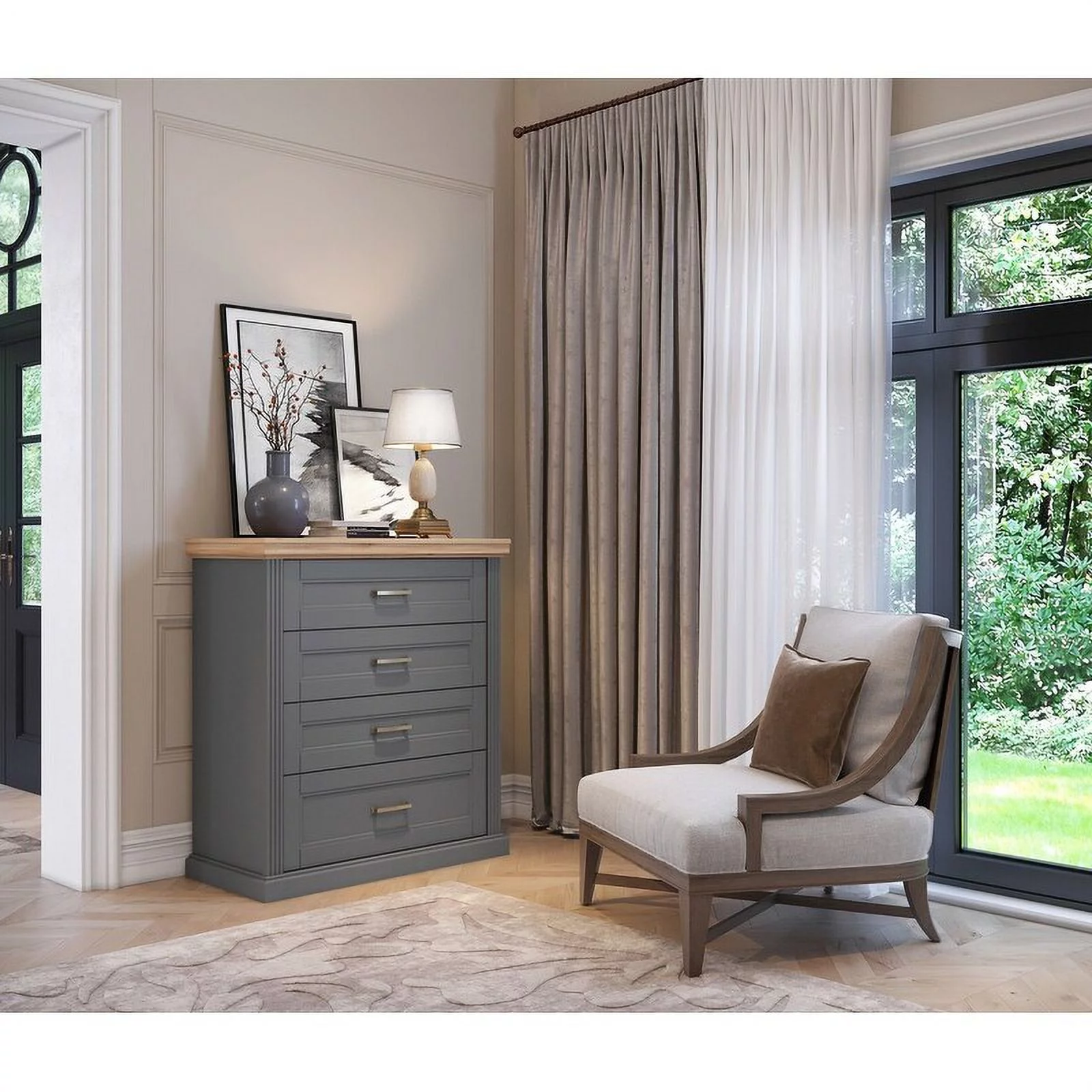 Tara 4-Drawer Dresser