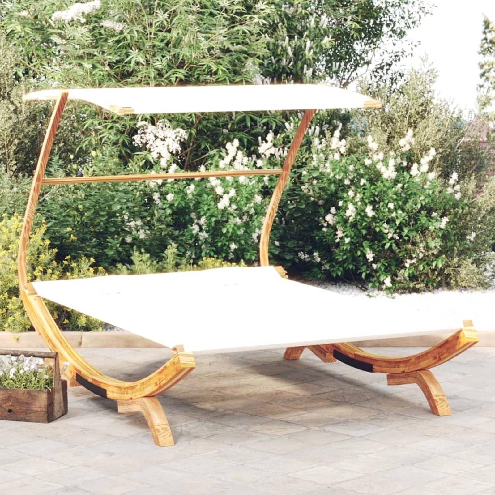 Gecheer Patio Bed with Canopy 65