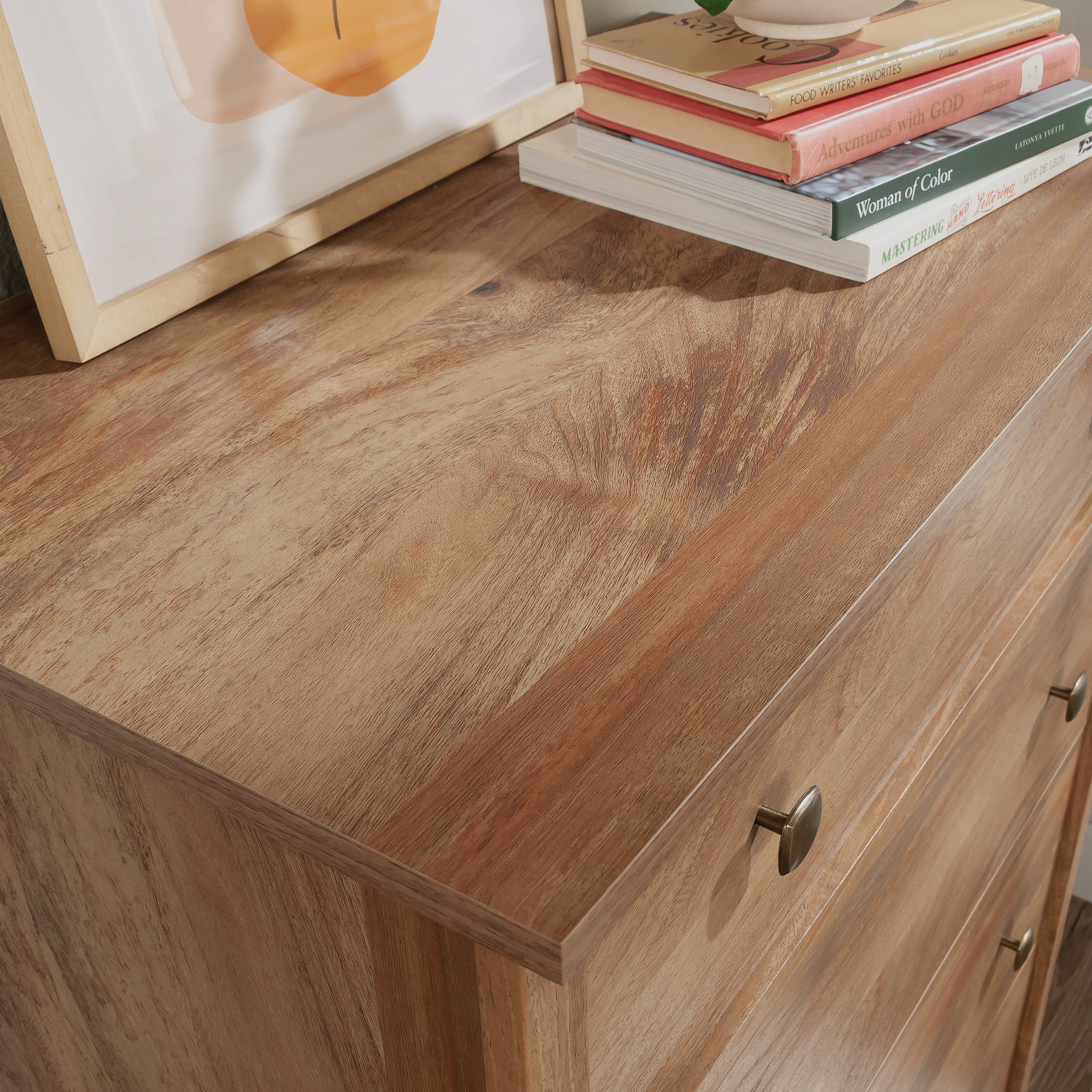 Sauder River Ranch 4-Drawer Dresser, Sindoori Mango Finish