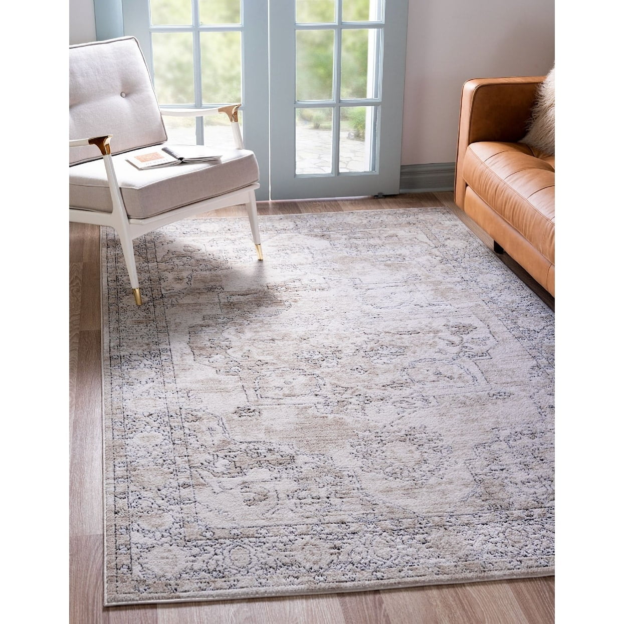 Transitional Wedo Collection Area Rug 2'2