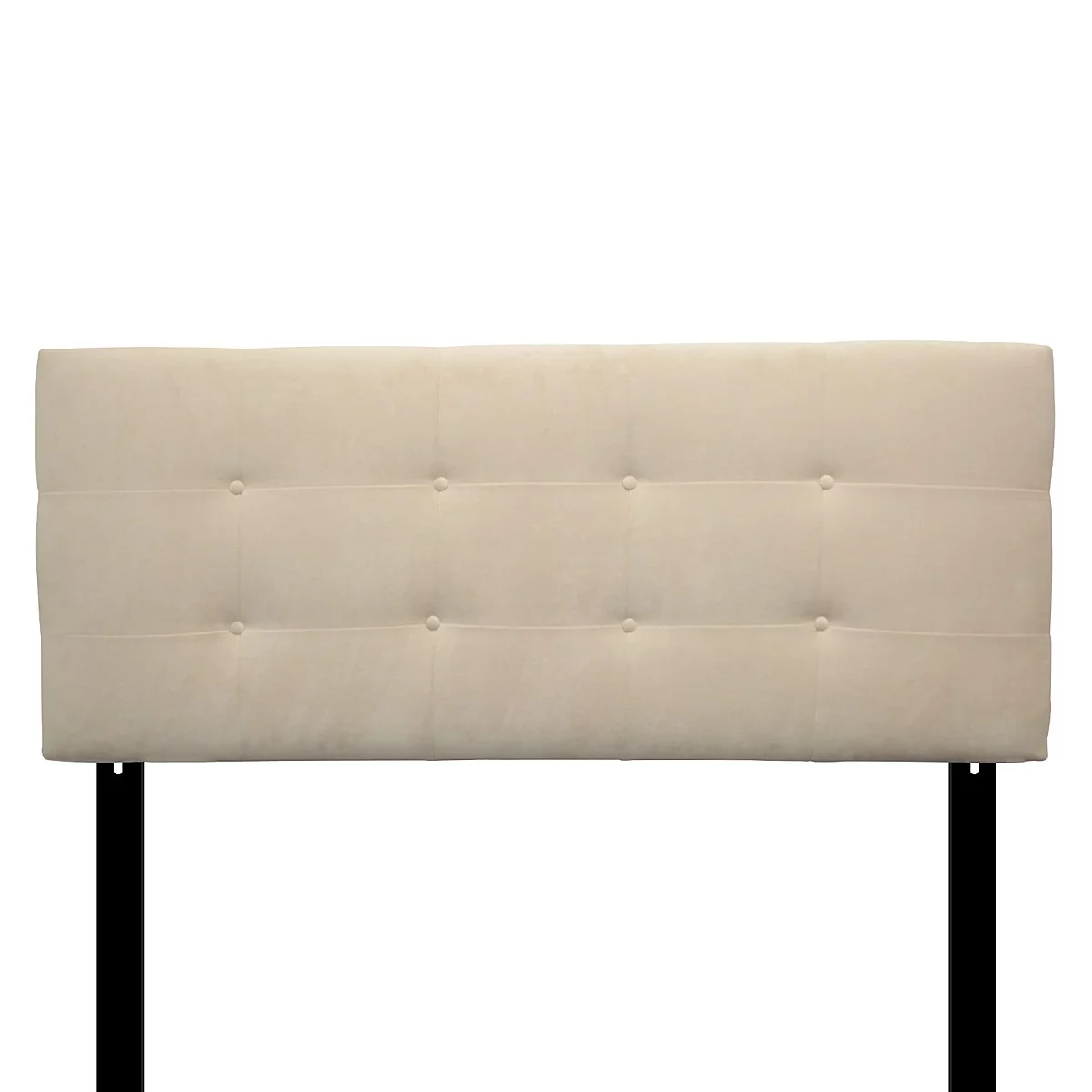 Sole Designs 8-button Tufted Diva Pearl Headboard Off White Queen