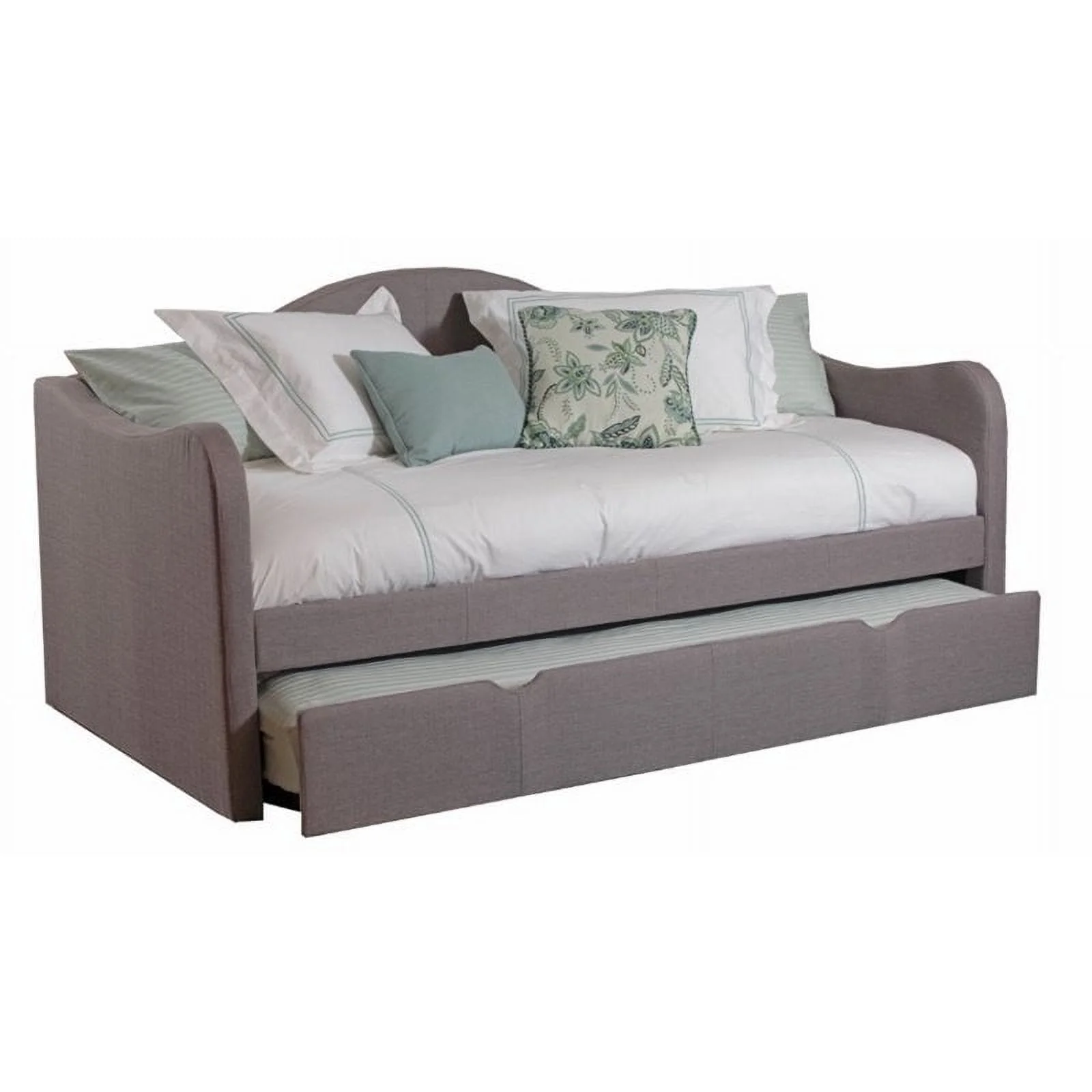 Set of 2 Daybed in Taupe and Cedar Chest in White