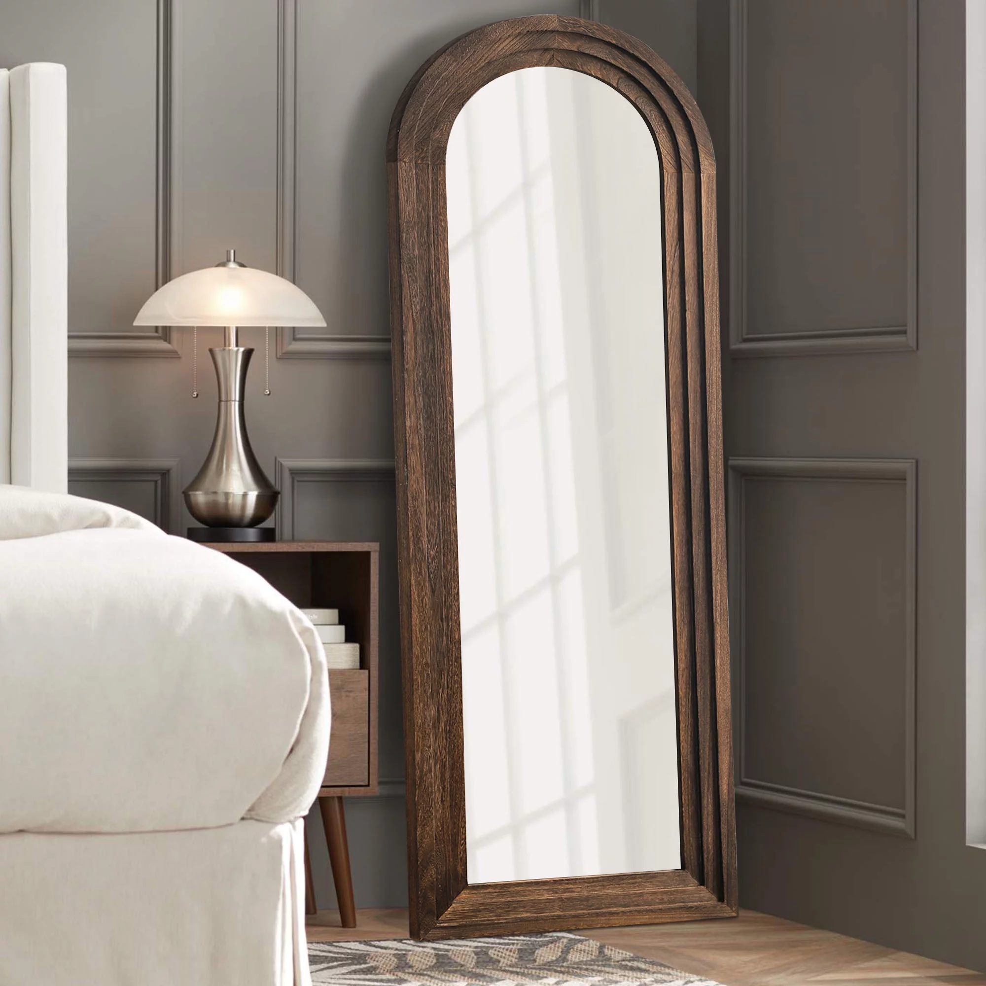 NeuType Solid Wood Full-Length Mirror 64