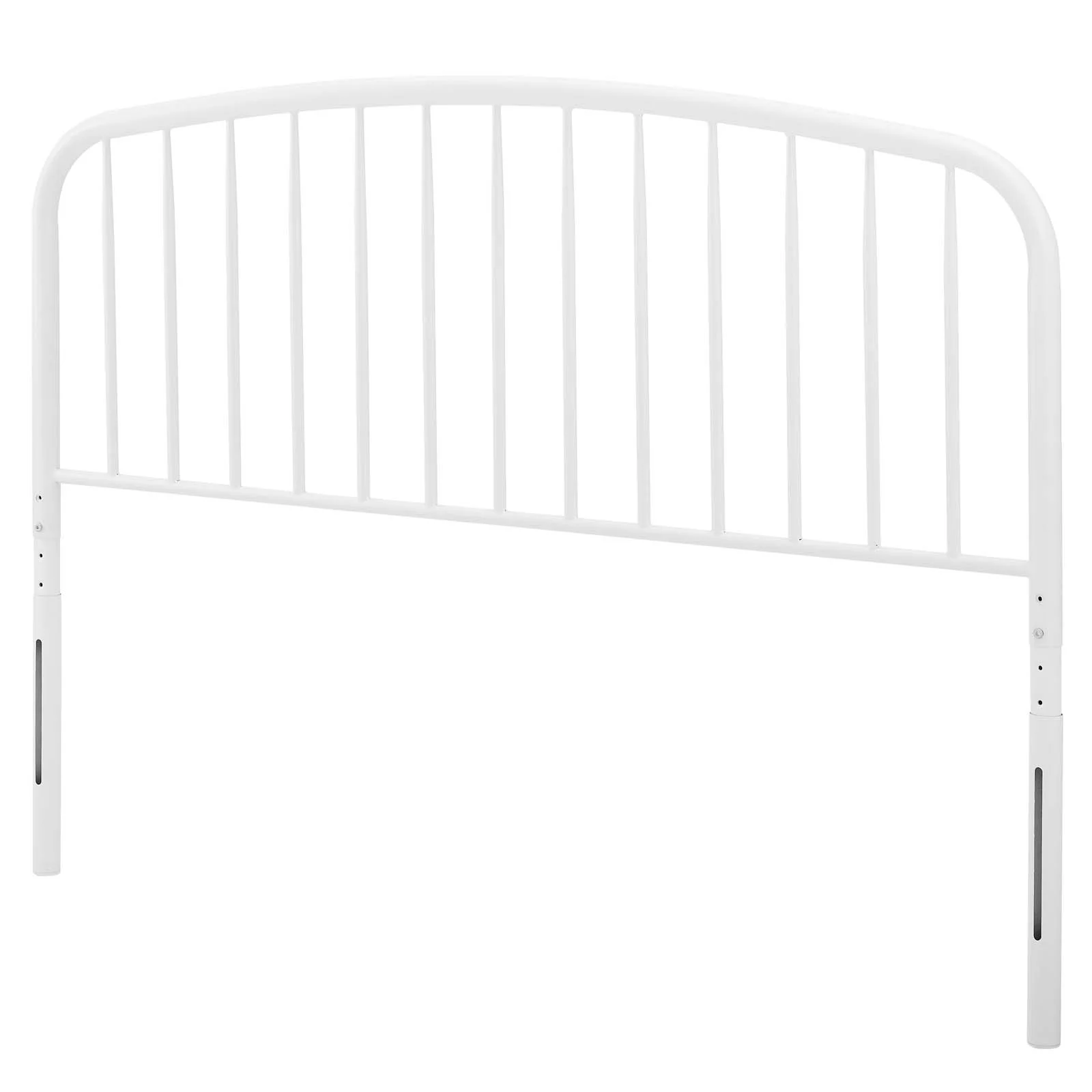 Headboard, Queen Size, Metal, White, Modern Contemporary Urban Design, Bedroom Master Guest Suite