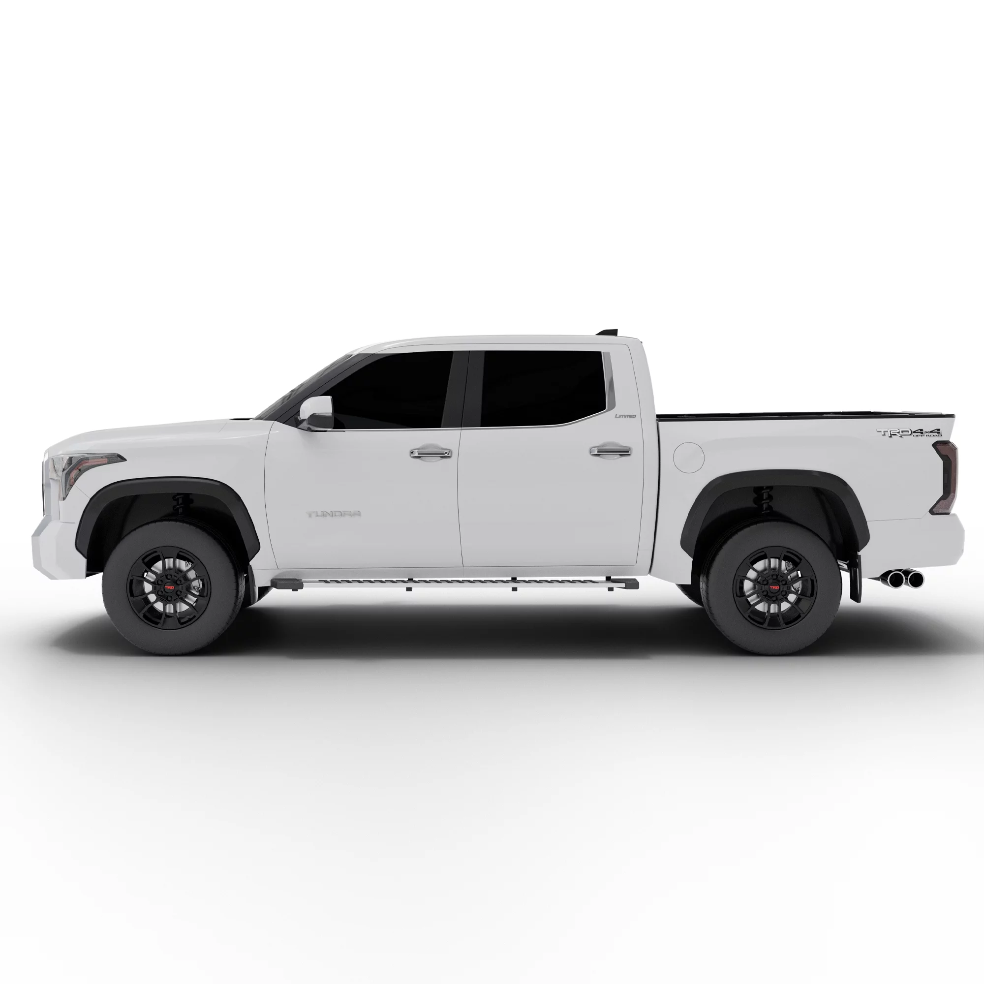 Vanguard Stainless Steel CB2 Running Boards compatible with 22-23 Toyota Tundra / 22-23 Toyota Tundra Double Cab