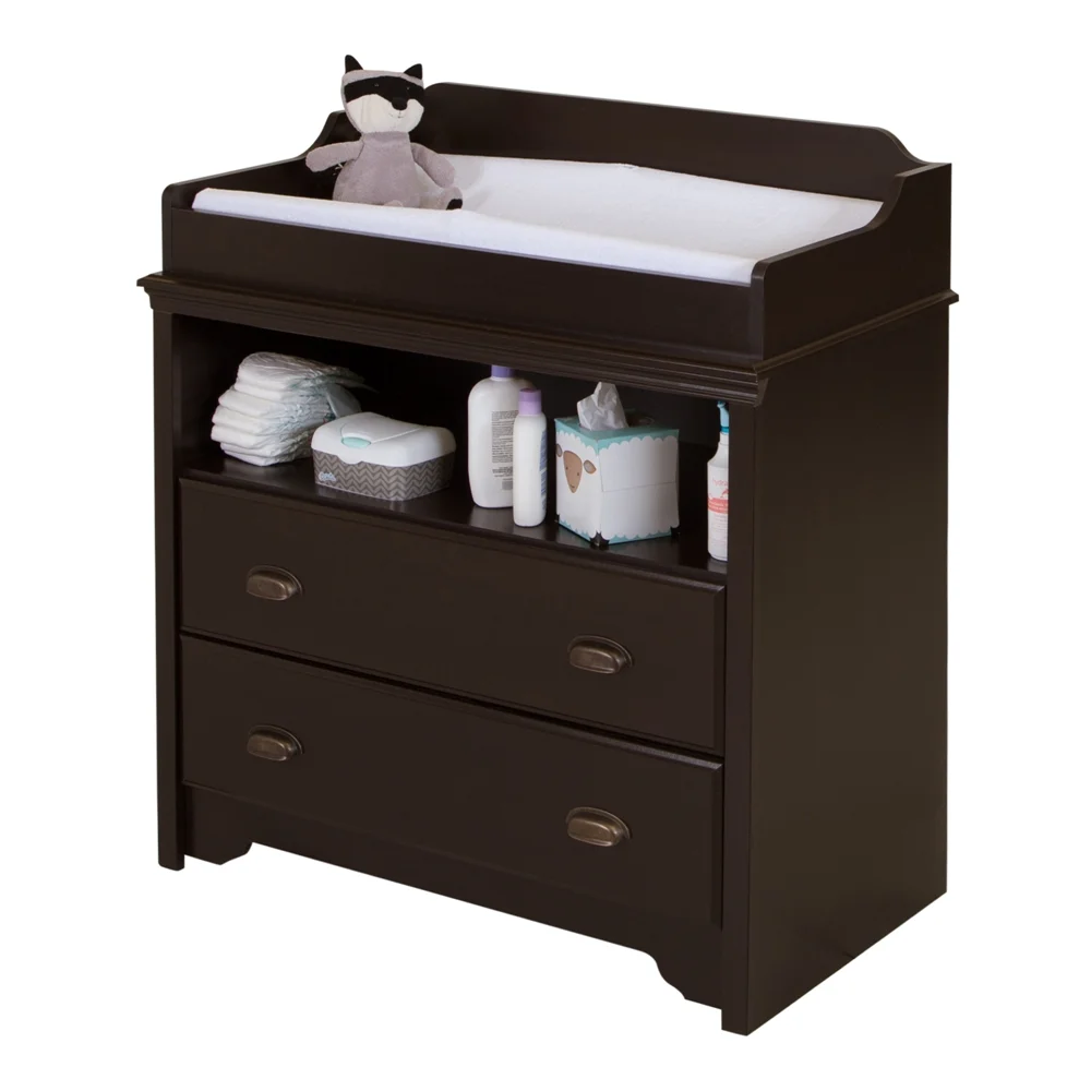 South Shore Furniture South Shore Fundy Tide Changing Table, Espresso