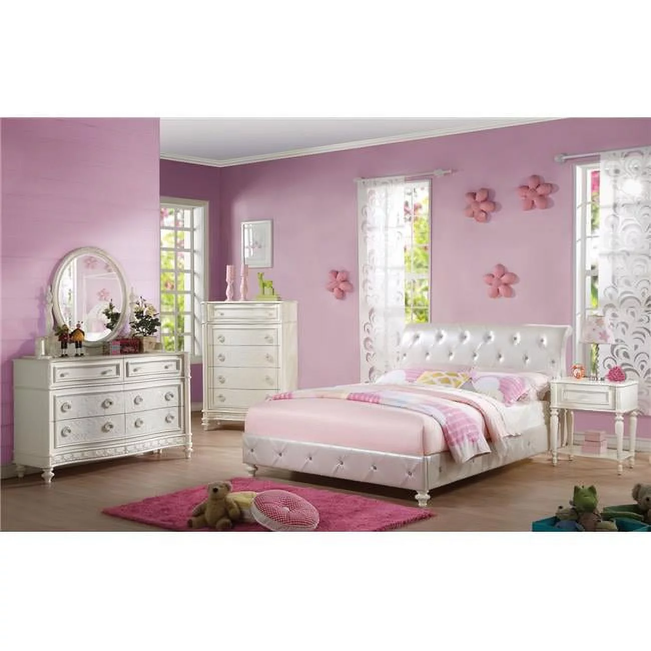 HomeRoots 285891 47 x 87 x 67 in. Drorit Queen Size Bed with Storage Dark Gray Fabric