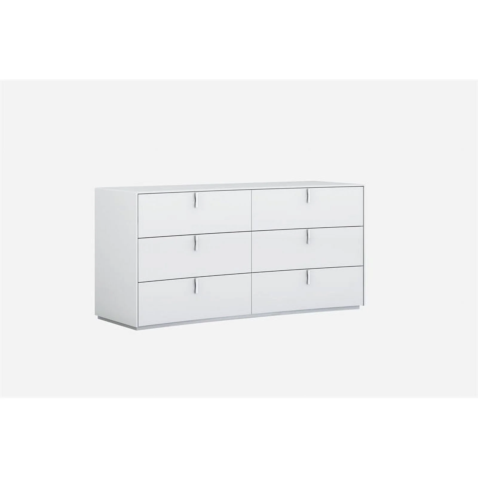 Titan Furnishings Polo 4-Piece Wood California King Bedroom Set in White