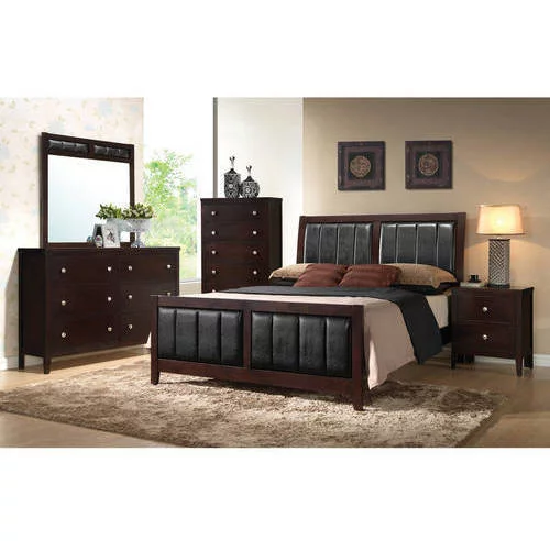 Coaster Company Carlton  Queen Bed, Cappuccino