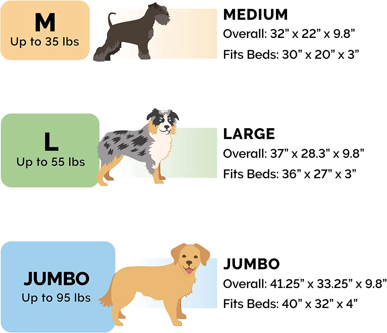 Jumbo Modern Pet Bed Frame - Walnut Veneer