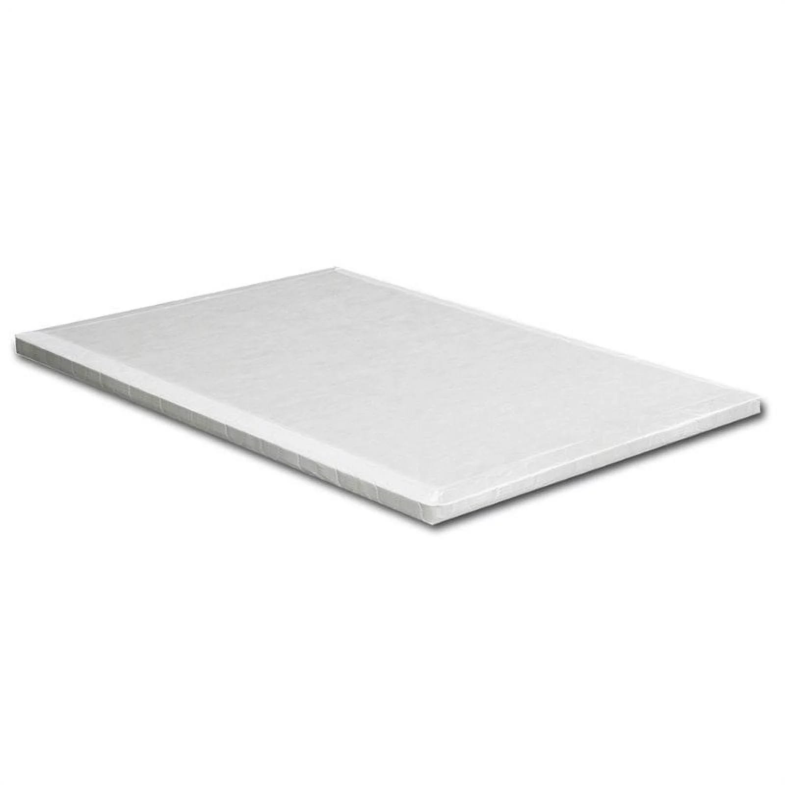 Furniture of America Golda Fabric 2-Inch Full Bunkie Board in White