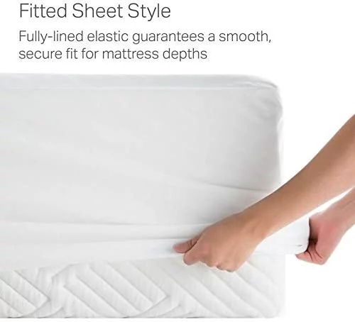 True Luxury Pure Heavy Rich Pima Cotton 4-Piece Bed Sheets Set Emperor Size Fits mattresses Upto 10-12” deep Pocket – Sateen Weave (Stripe, Gold)