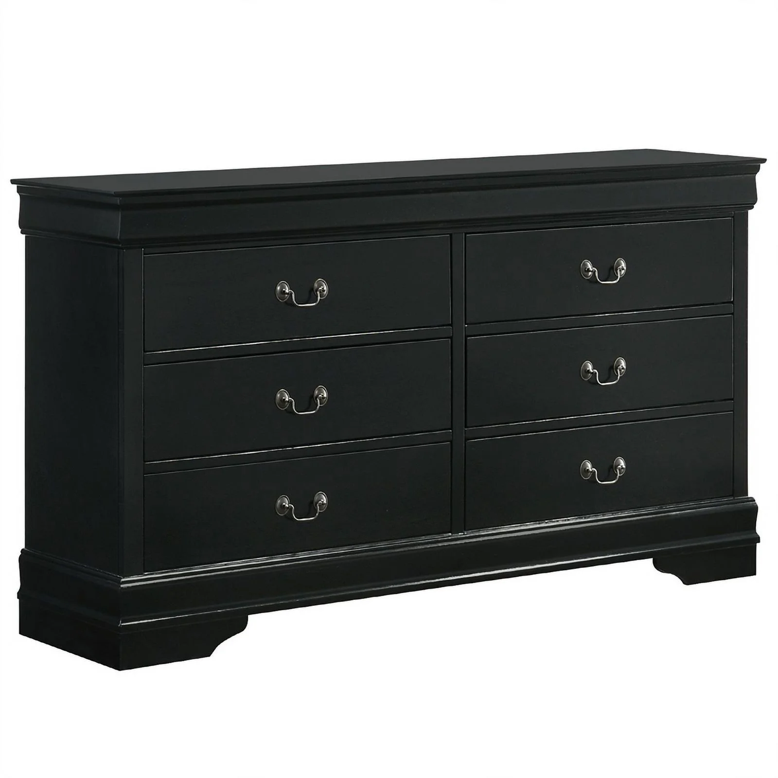 Picket House Furnishings Ellington 6-Drawer Dresser in Black