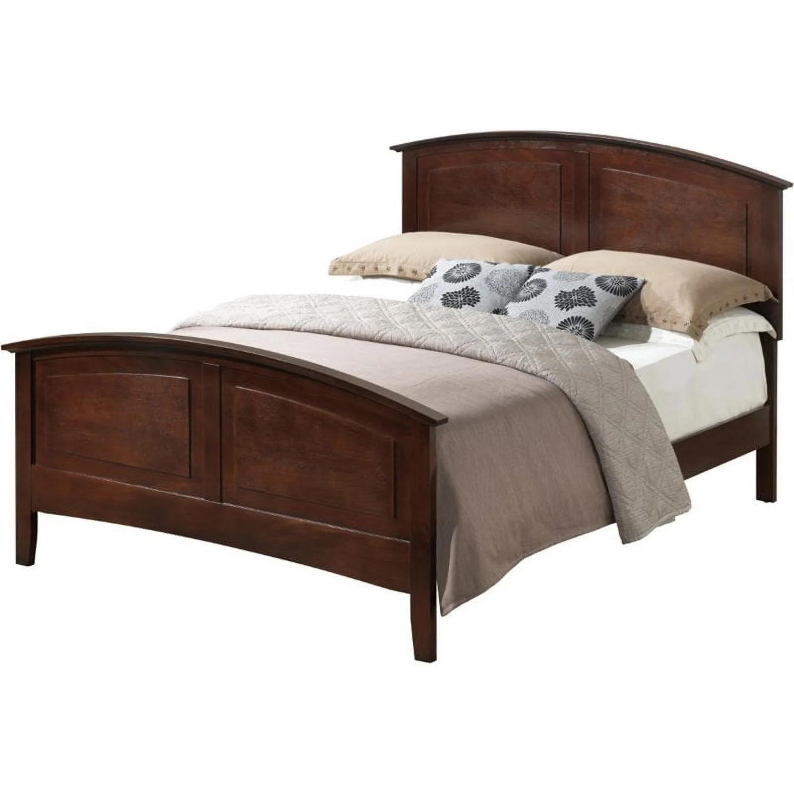 Home Square 3-Piece Set with Full Bed 8-Drawer Dresser & 3-Drawer Nightstand