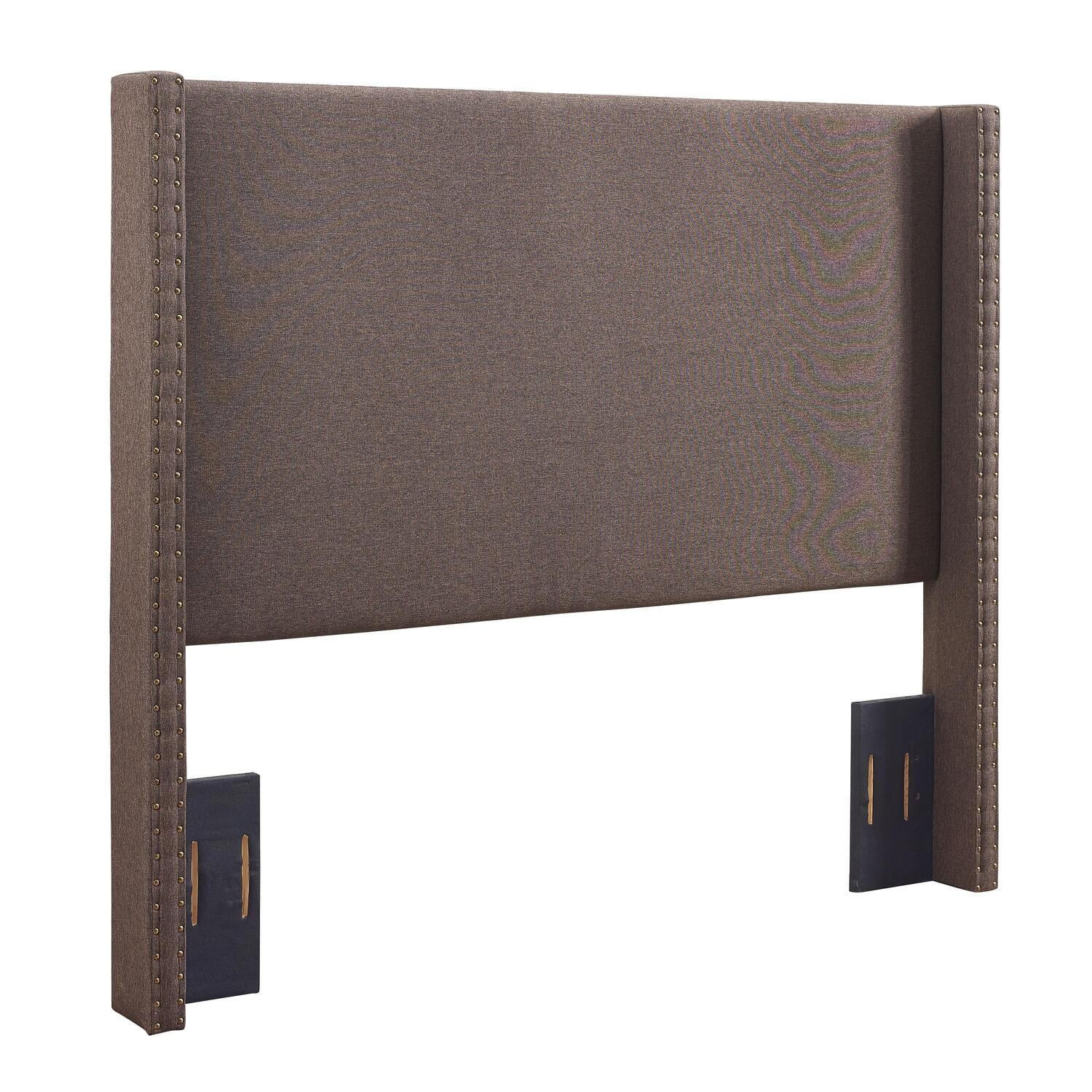 HomeStock Rococo Romance Upholstered King/Cal King Headboard Navy