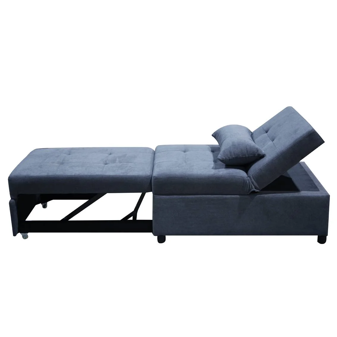 4 in 1 Ottoman Lounge Chair Sofe Bed Single Chair