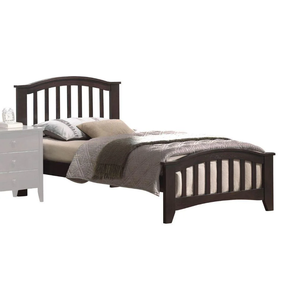 Transitional Dark Walnut Twin Bedroom Set by Acme San Marino 04980T-5pcs